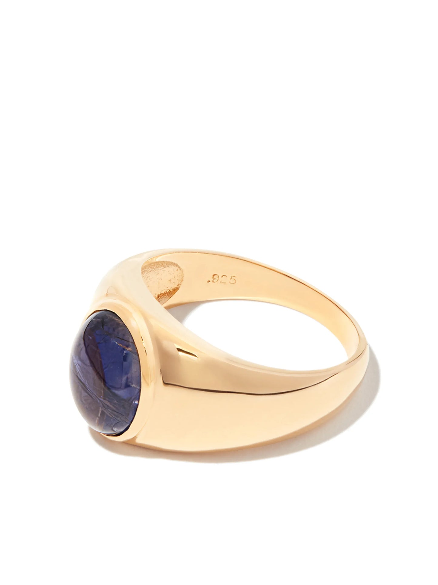 Classico iolite signet ring