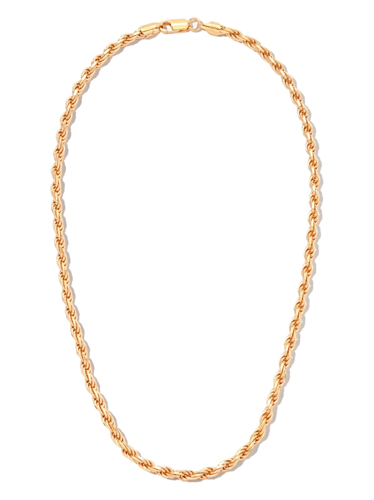gold veremil rope-chain necklace