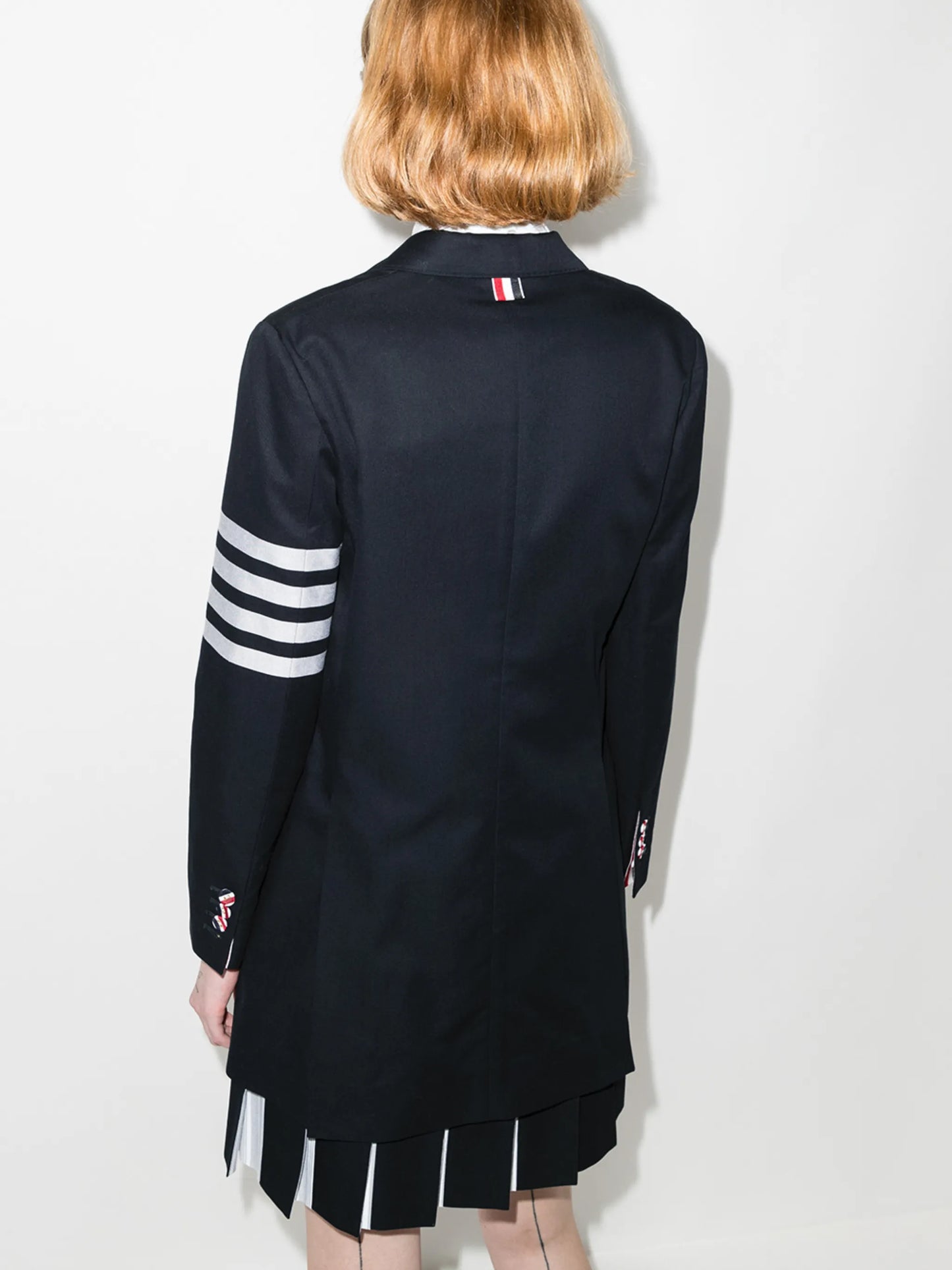 4-Bar tailored single-breasted blazer