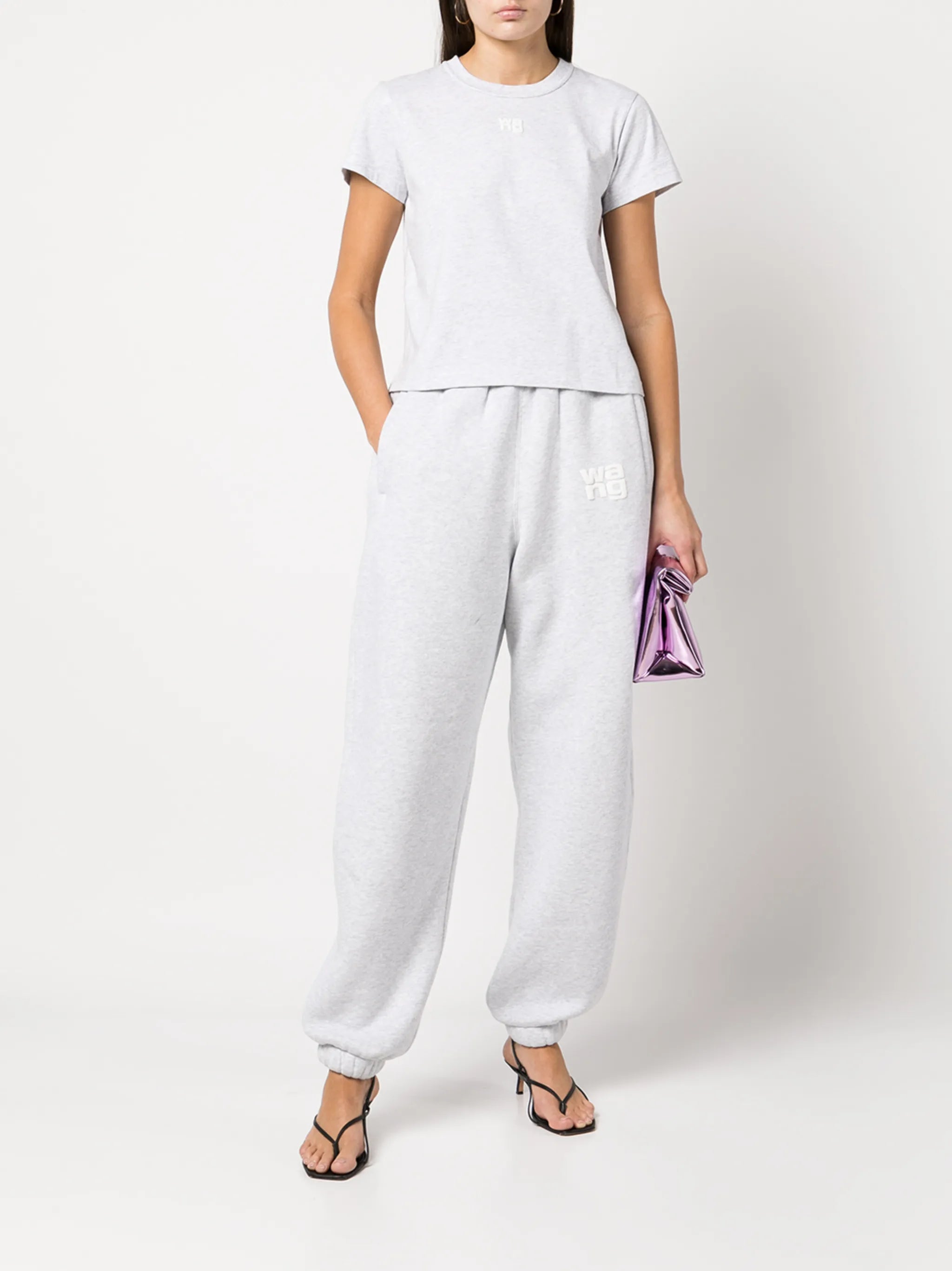 logo-print track trousers