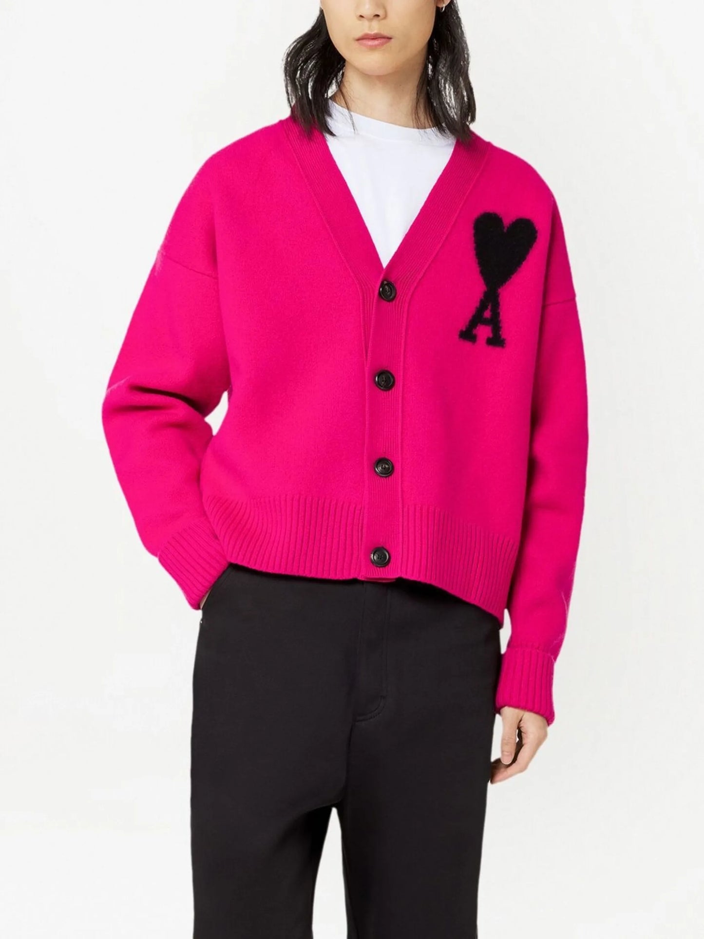 Ami de Coeur wool cardigan
