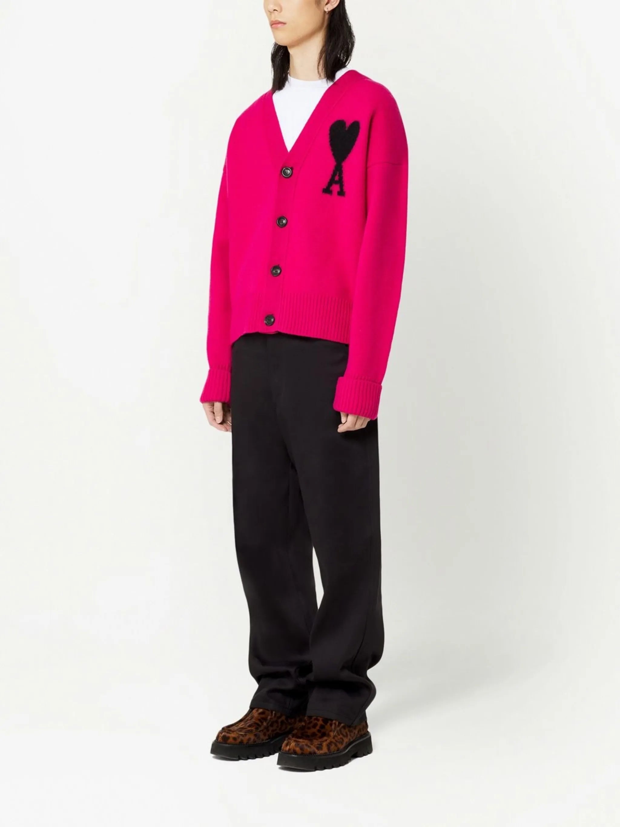 Ami de Coeur wool cardigan
