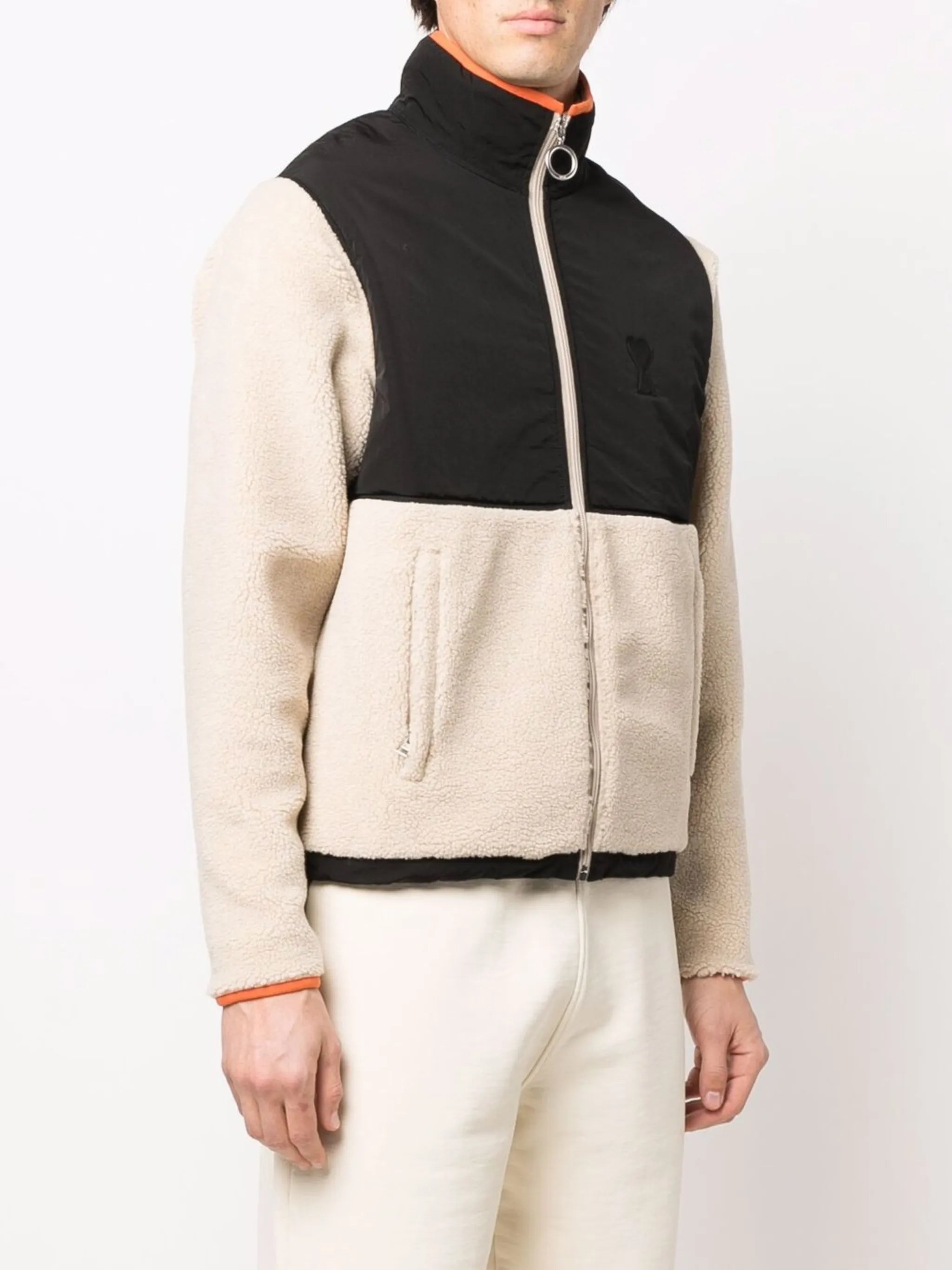 Ami de Coeur panelled jacket
