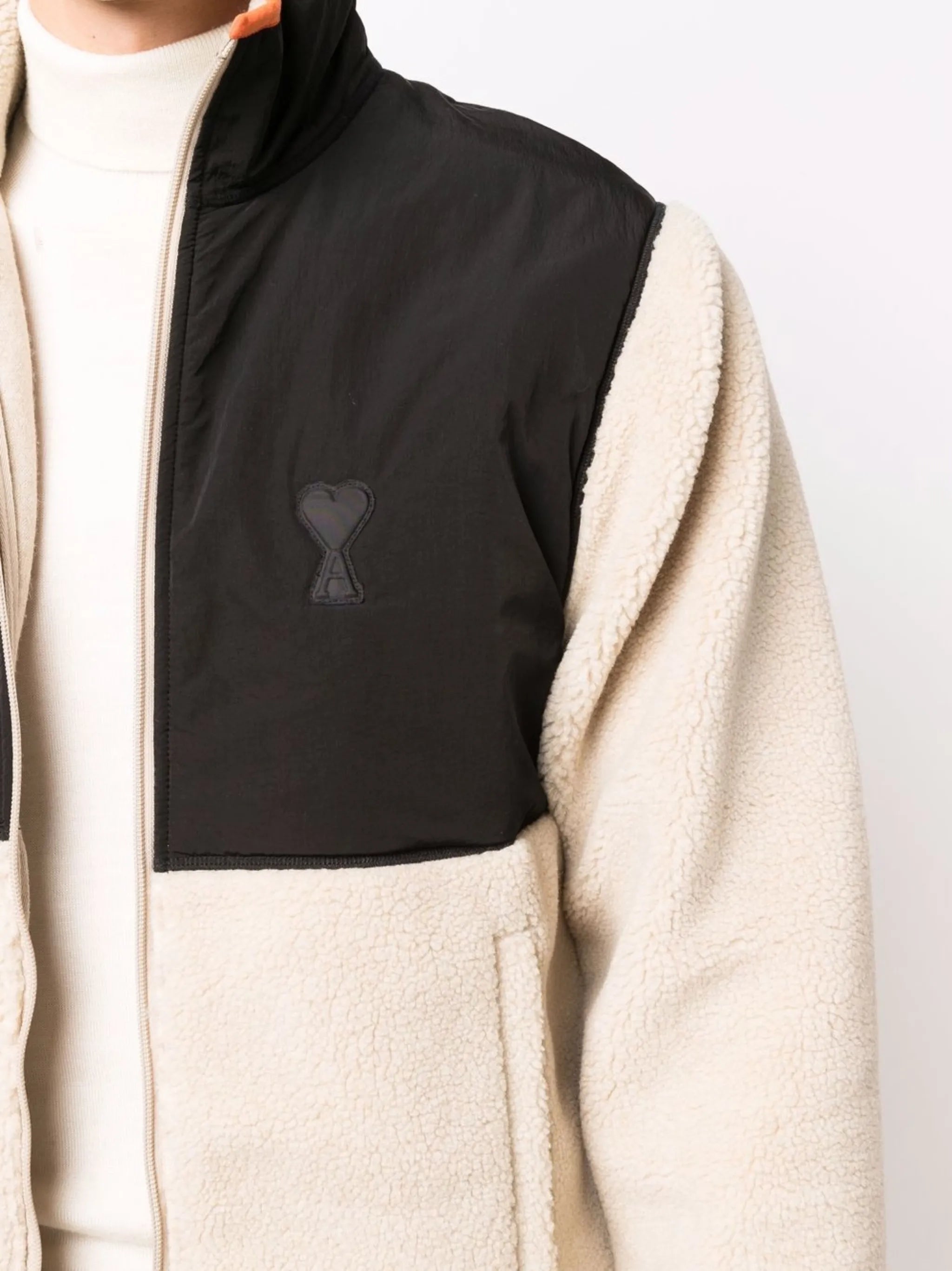 Ami de Coeur panelled jacket