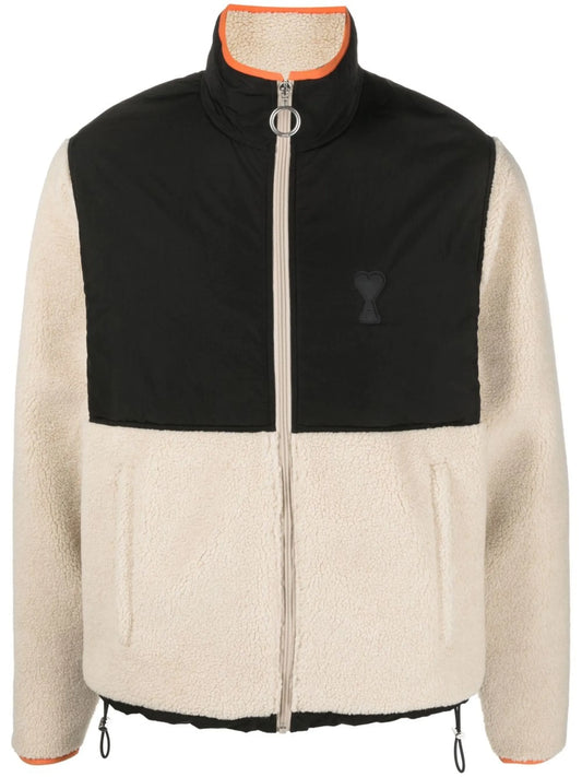 Ami de Coeur panelled jacket
