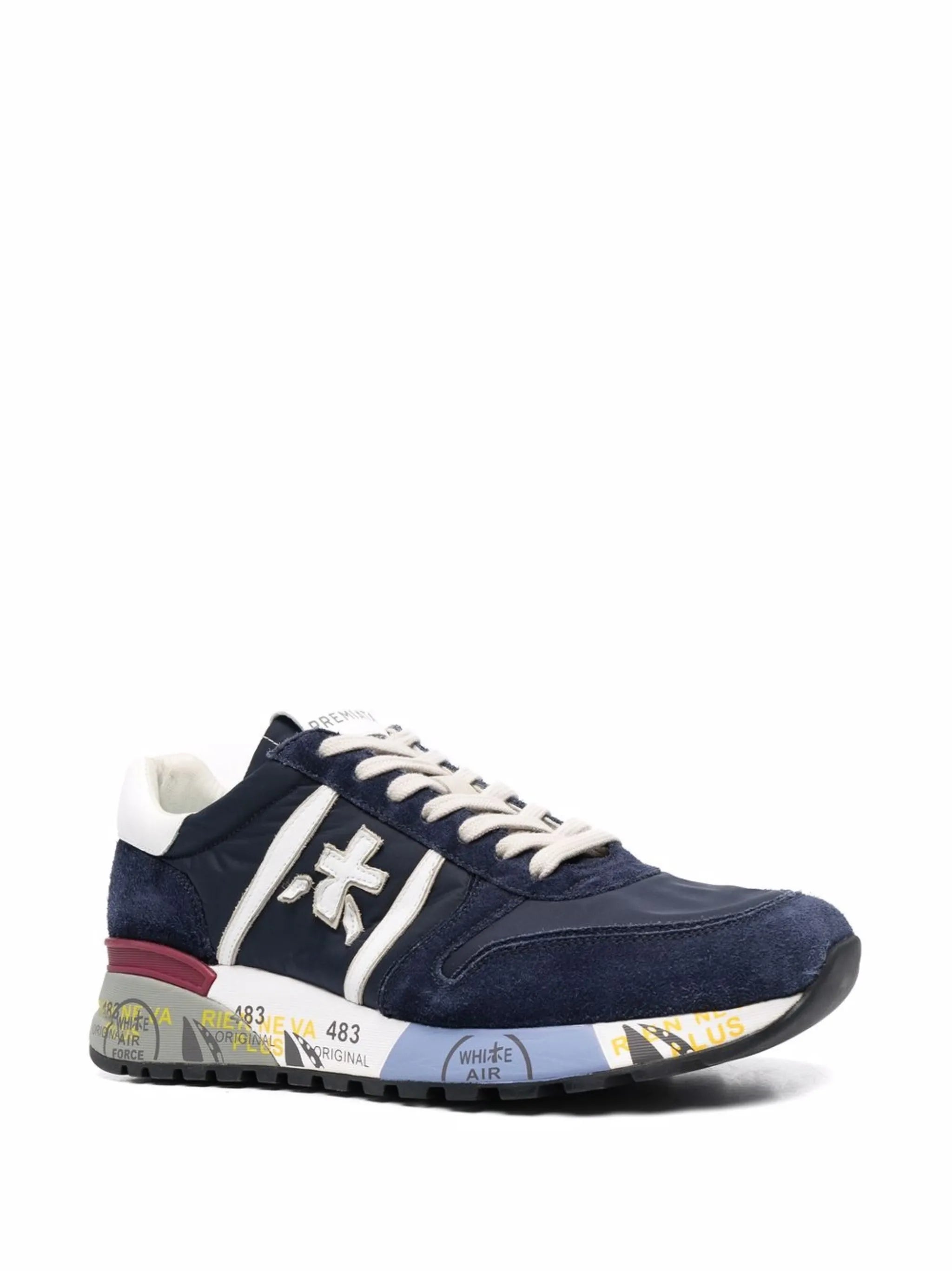 Lander panelled sneakers