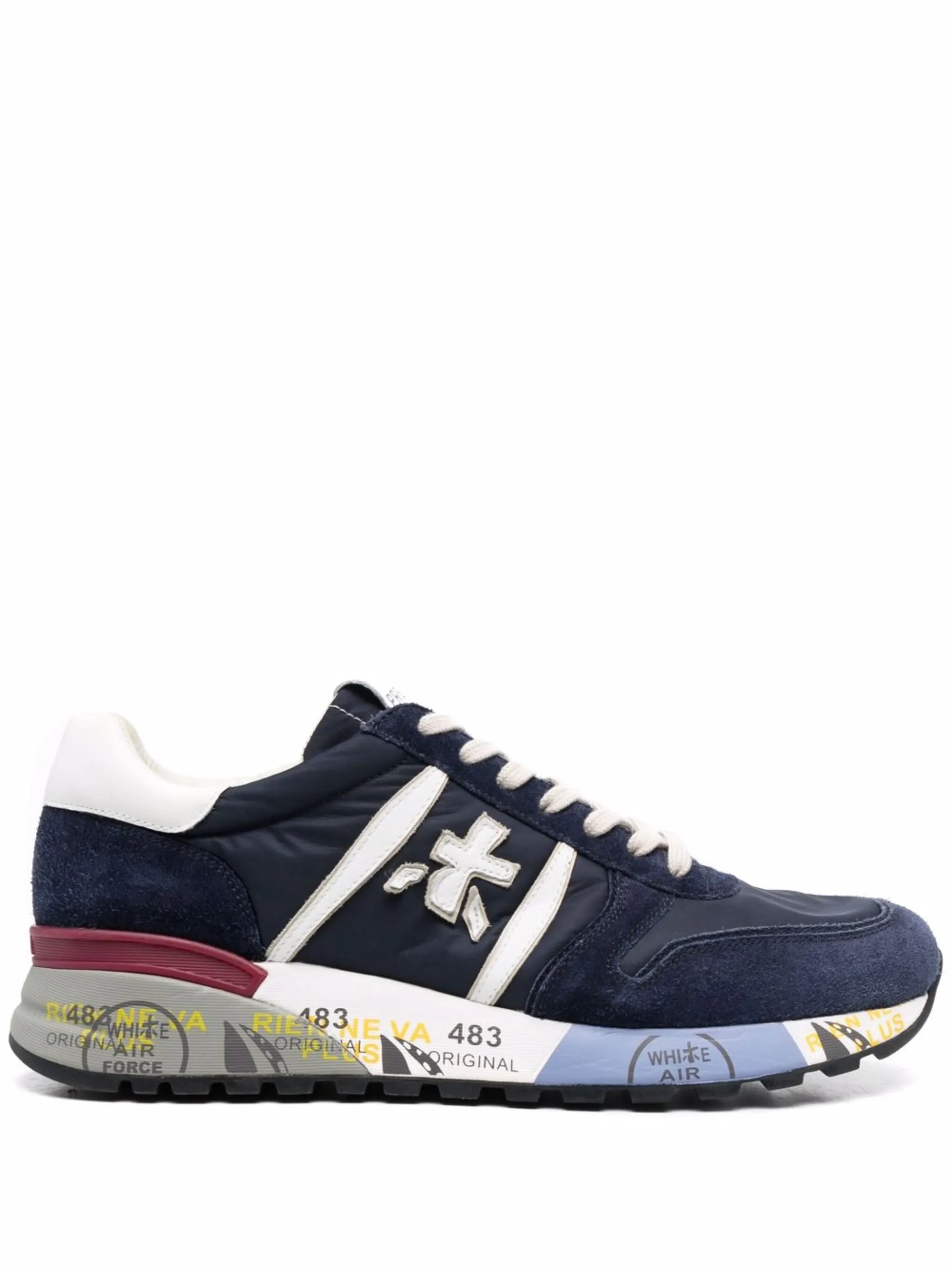 Lander panelled sneakers