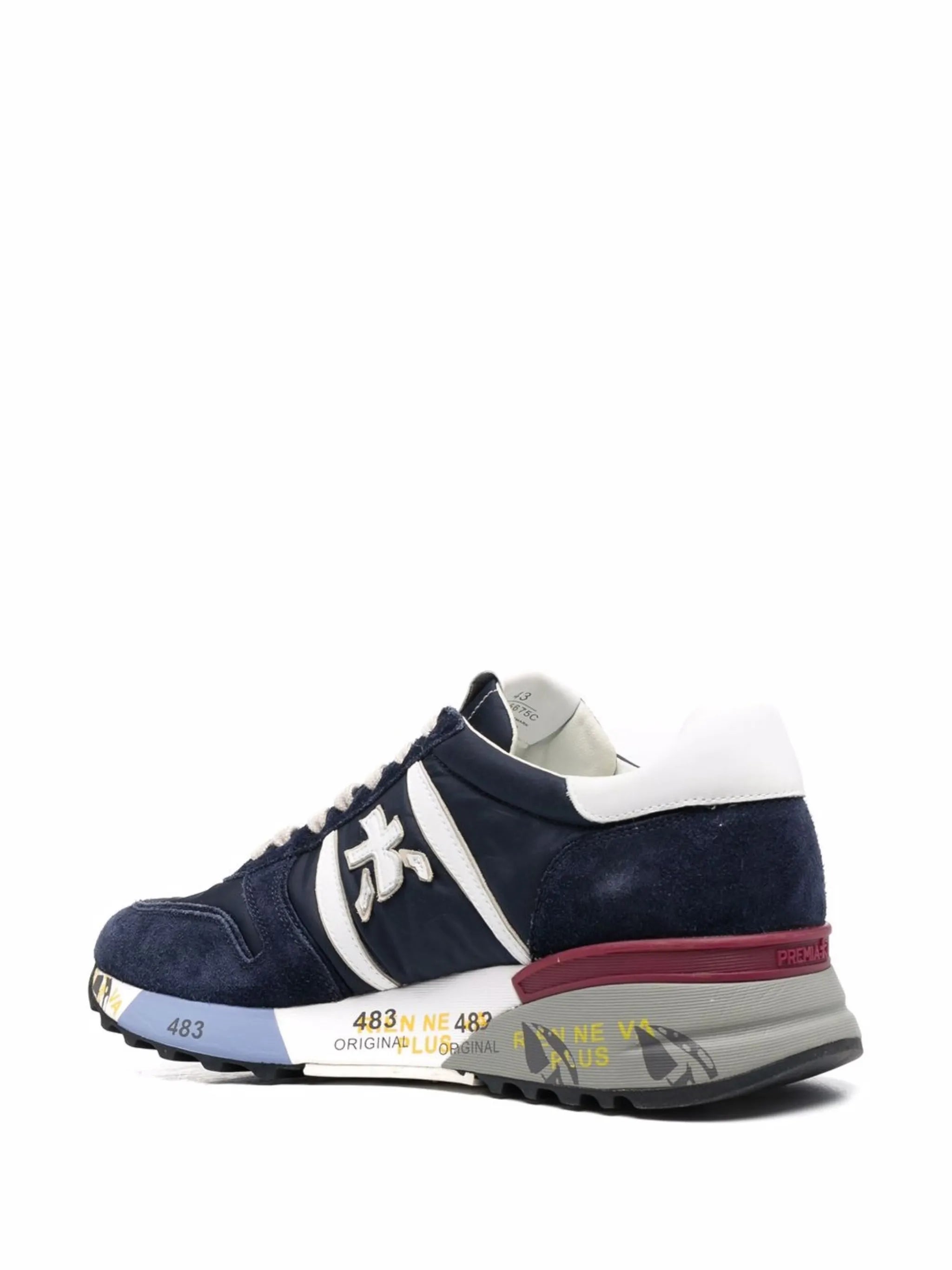 Lander panelled sneakers