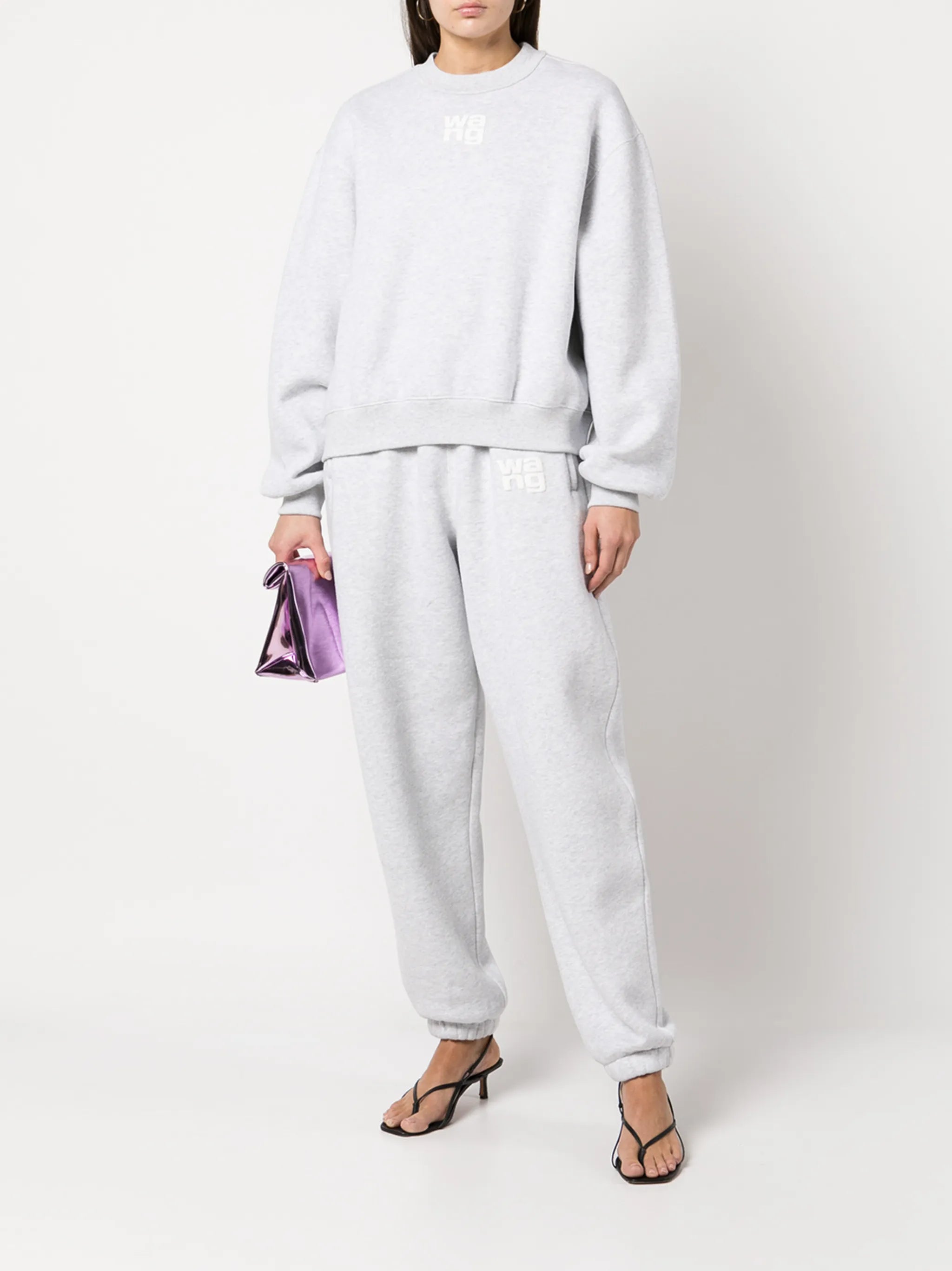 logo-print cotton sweatshirt