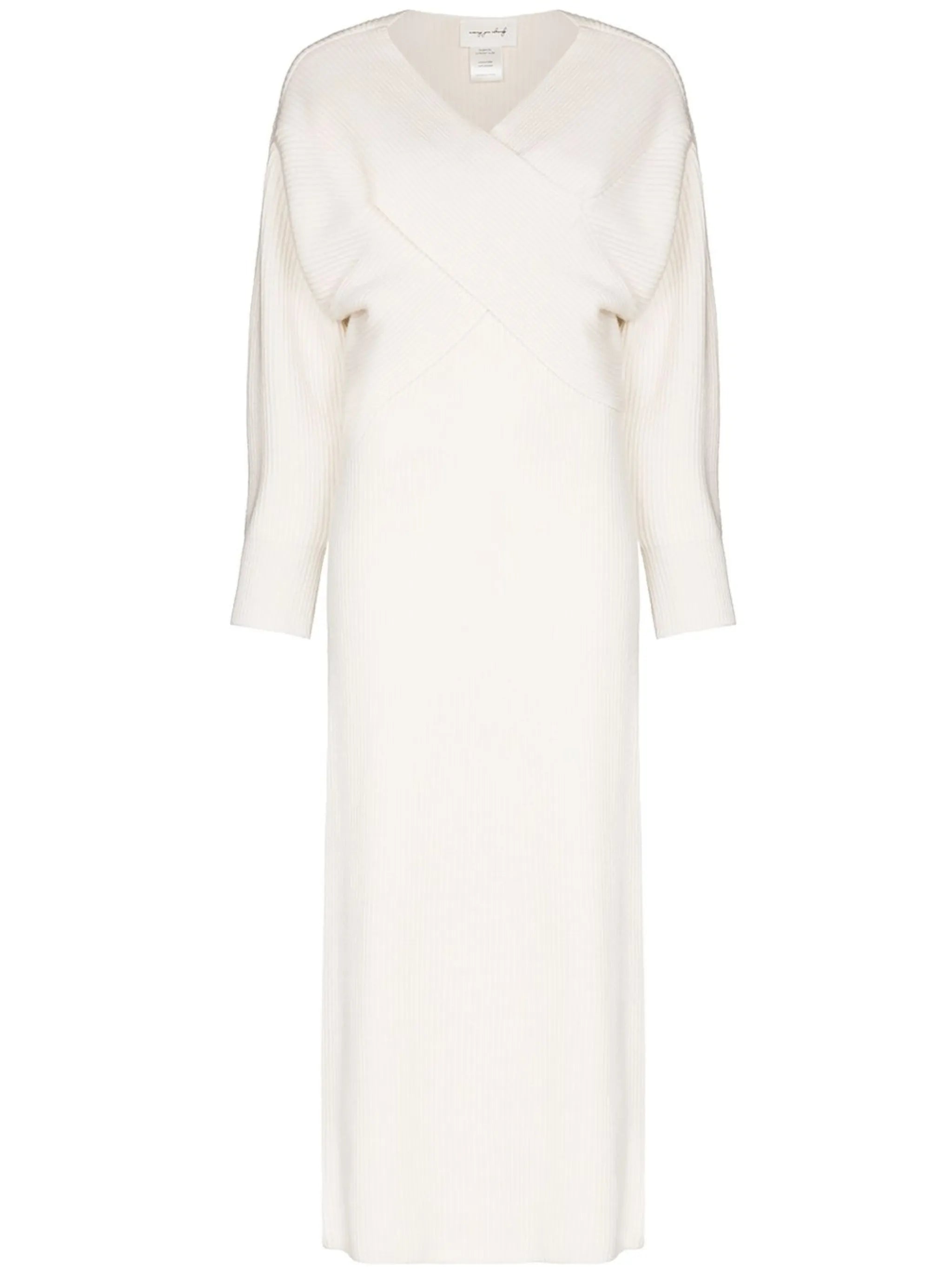 ribbed-knit dress co-ord
