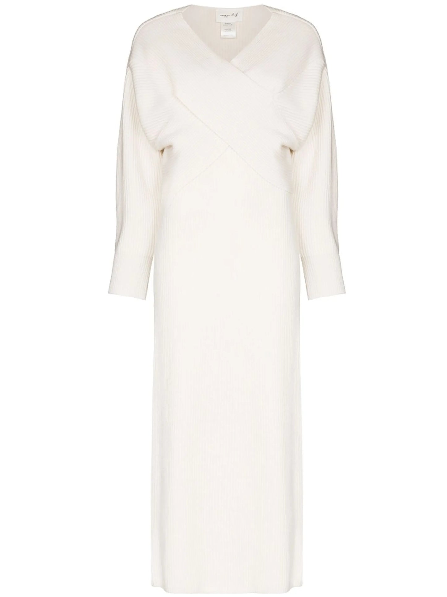 ribbed-knit dress co-ord