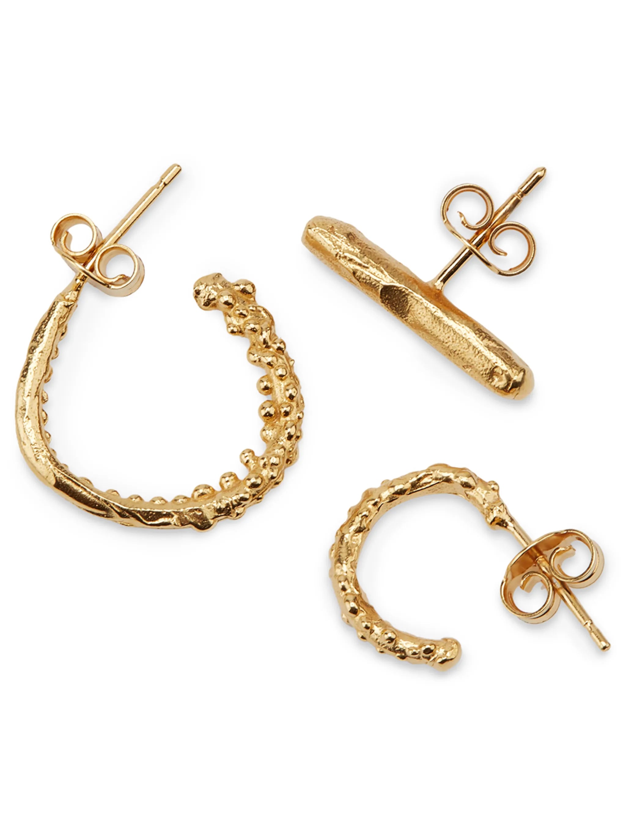 Starry Night earrings set of three