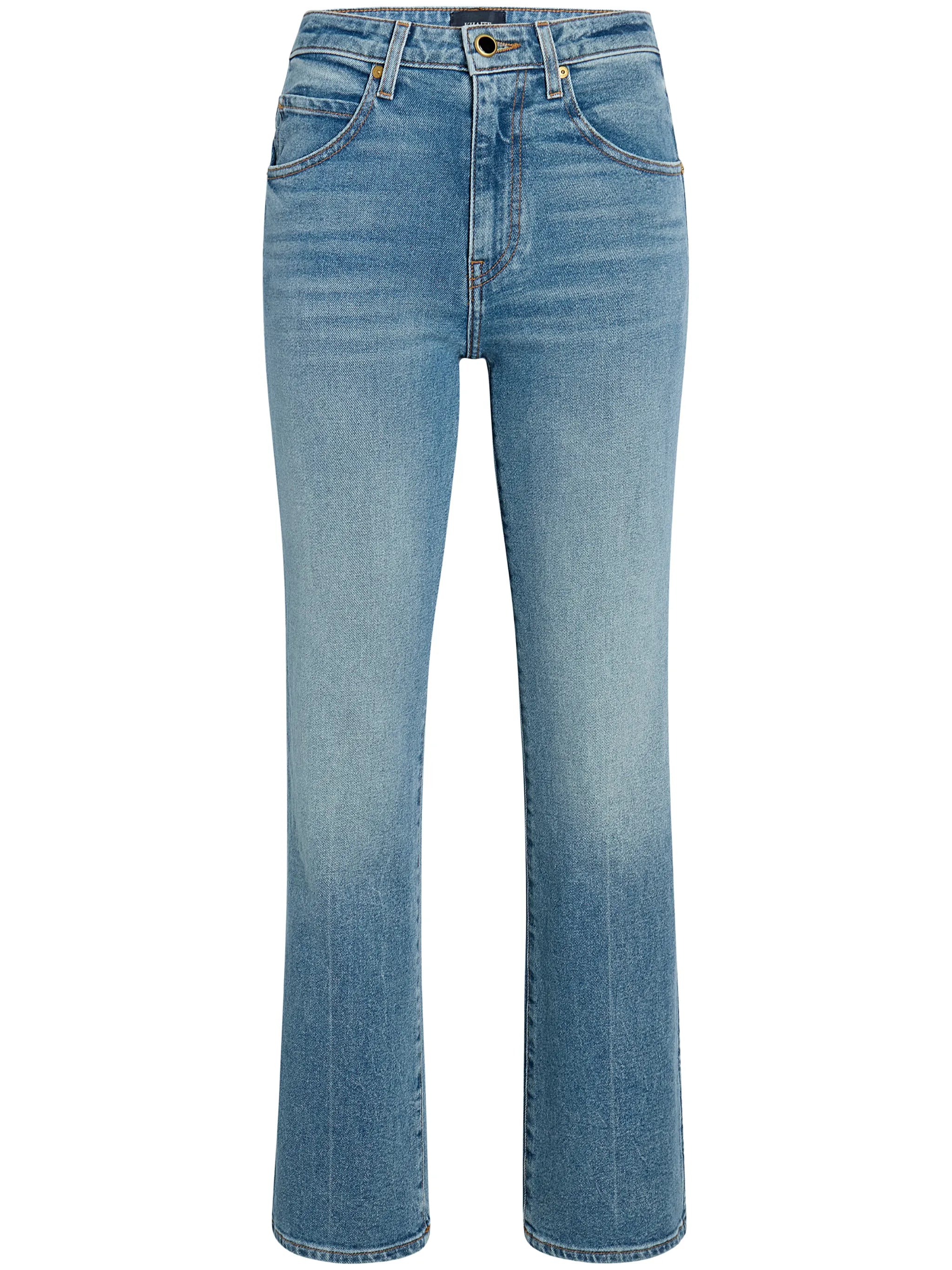 Vivian kick-flare cropped jeans