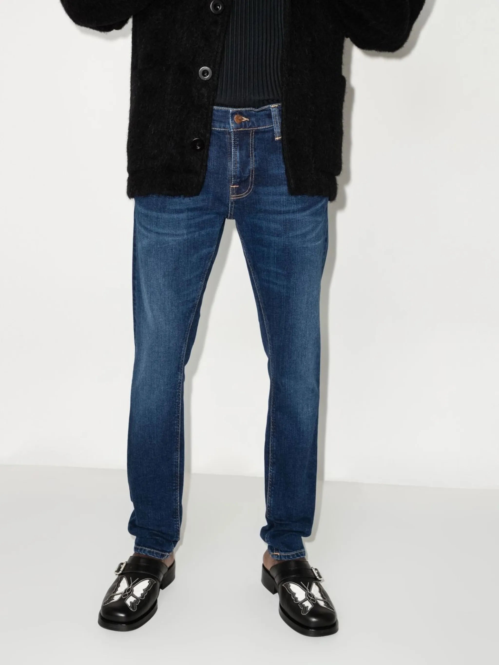 Terry skinny jeans