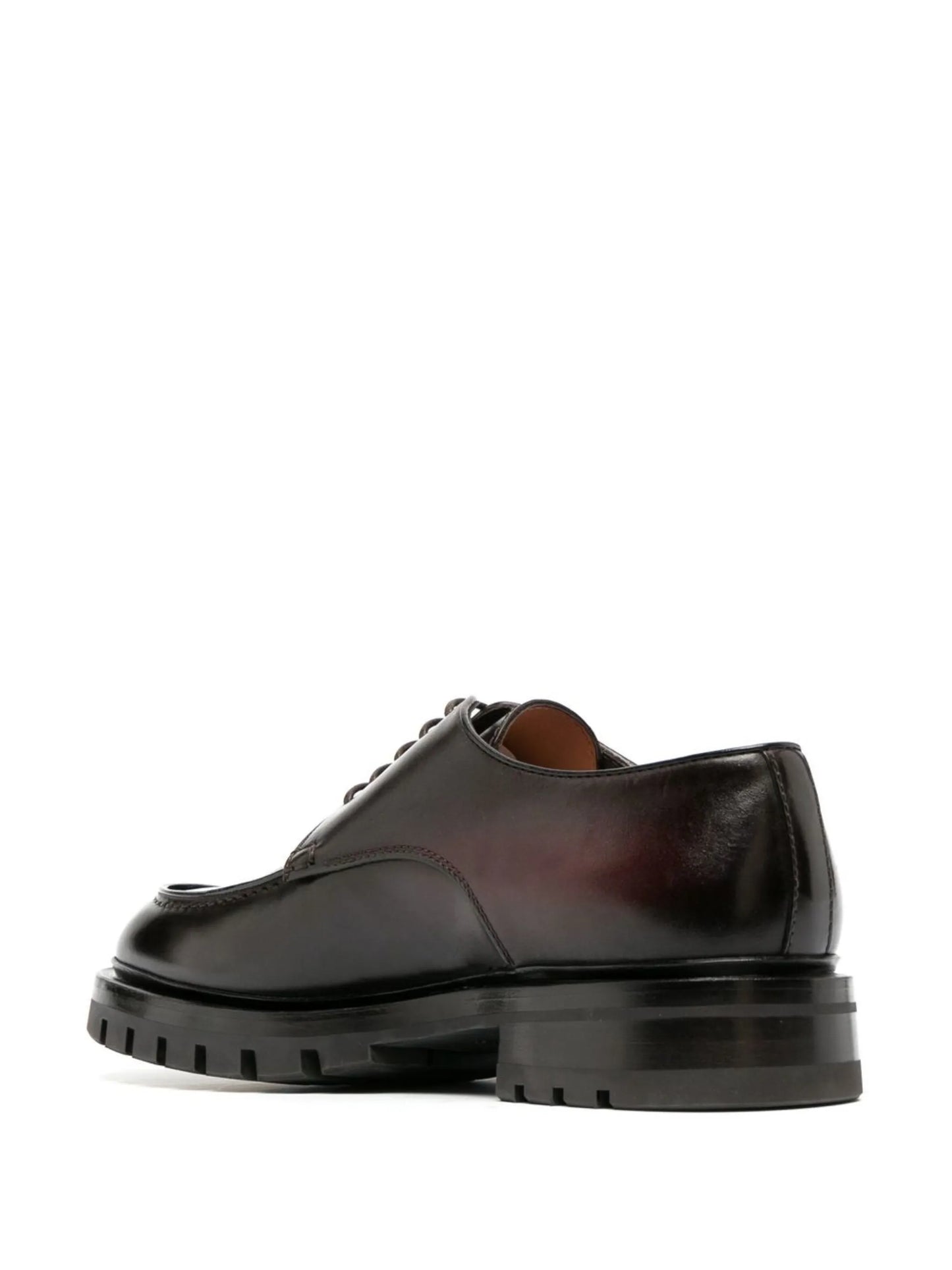 ridged-sole Derby shoes
