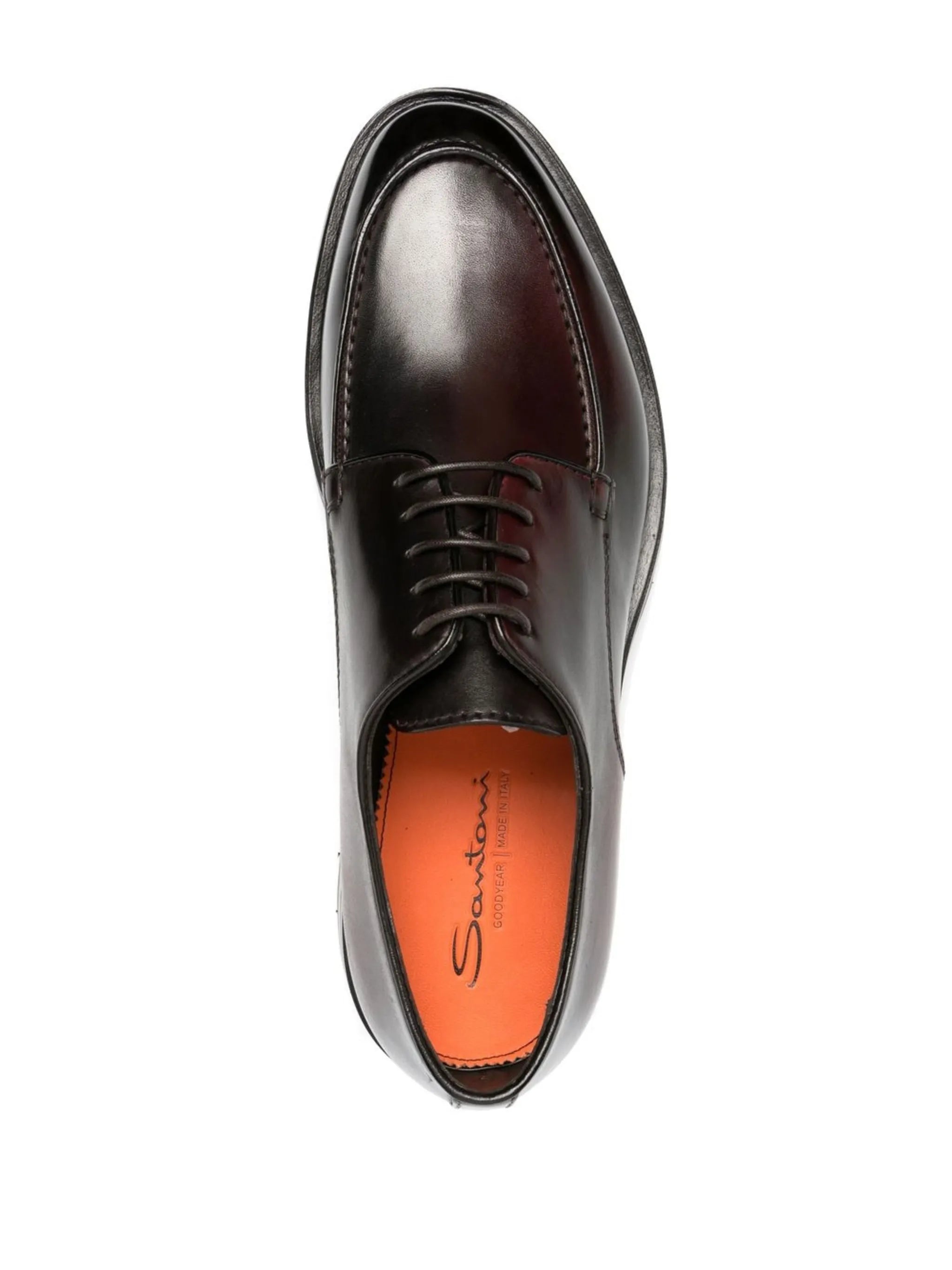 ridged-sole Derby shoes