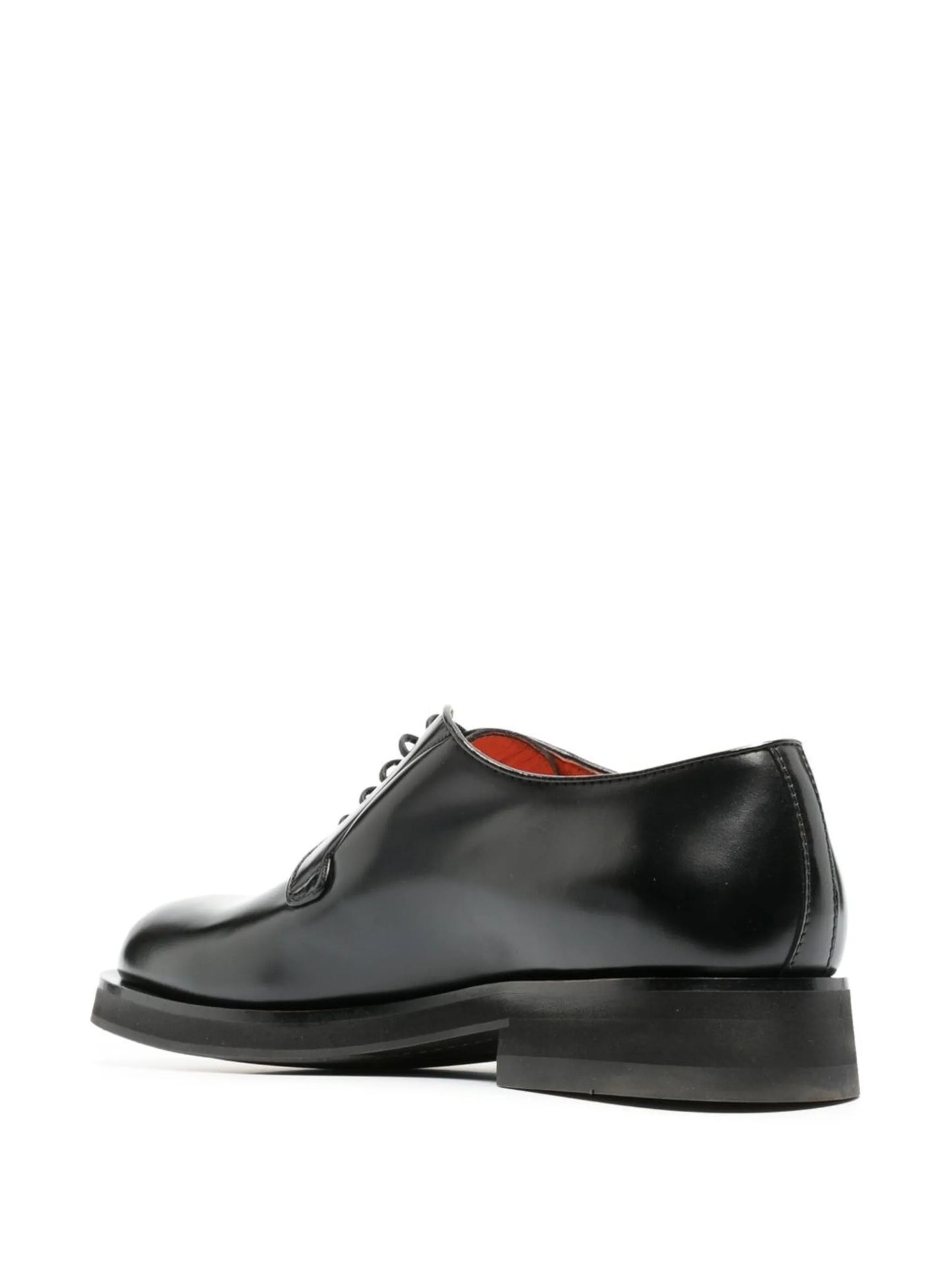 round-toe lace-up Derby shoes