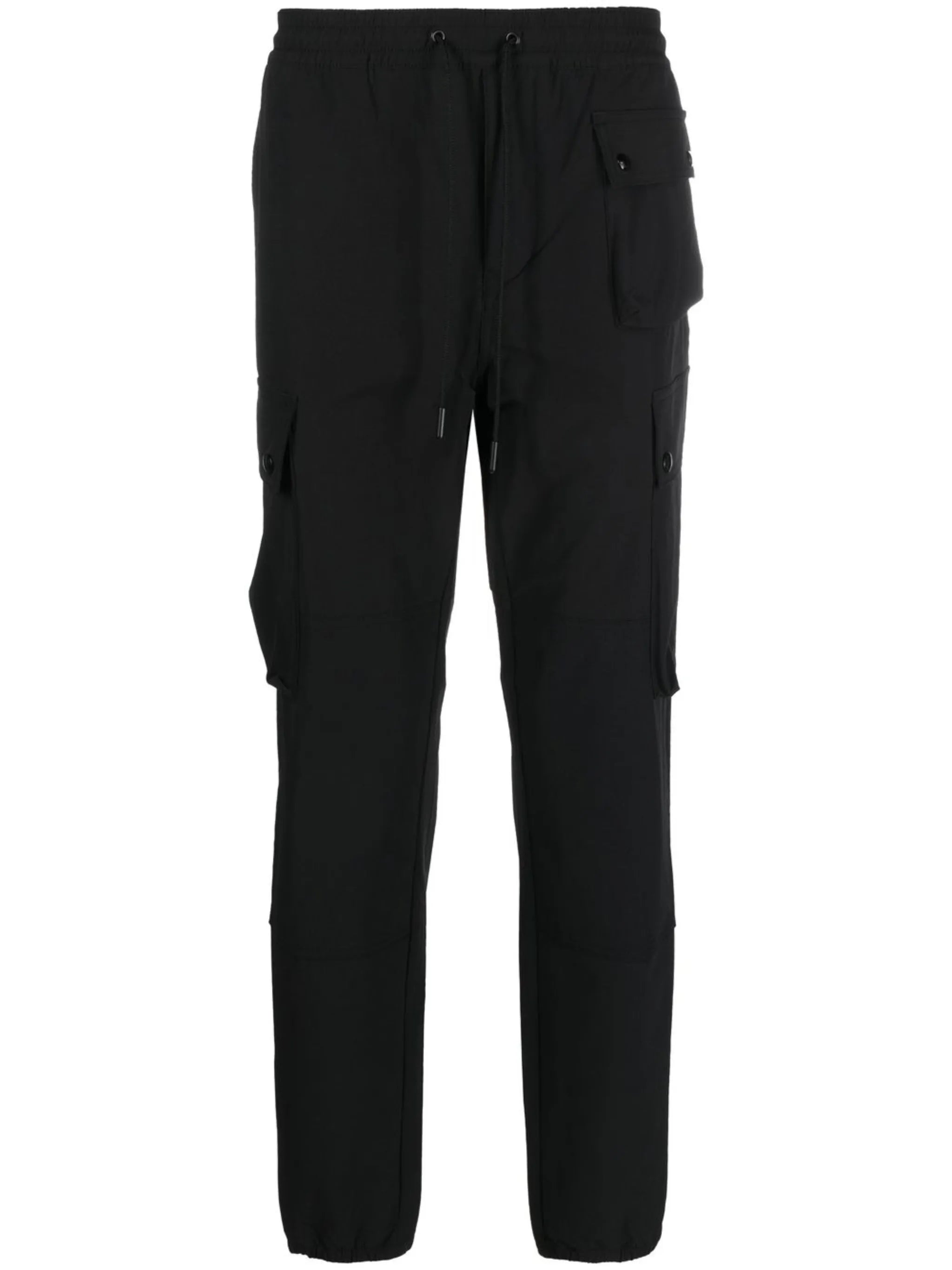 cargo straight-leg trousers