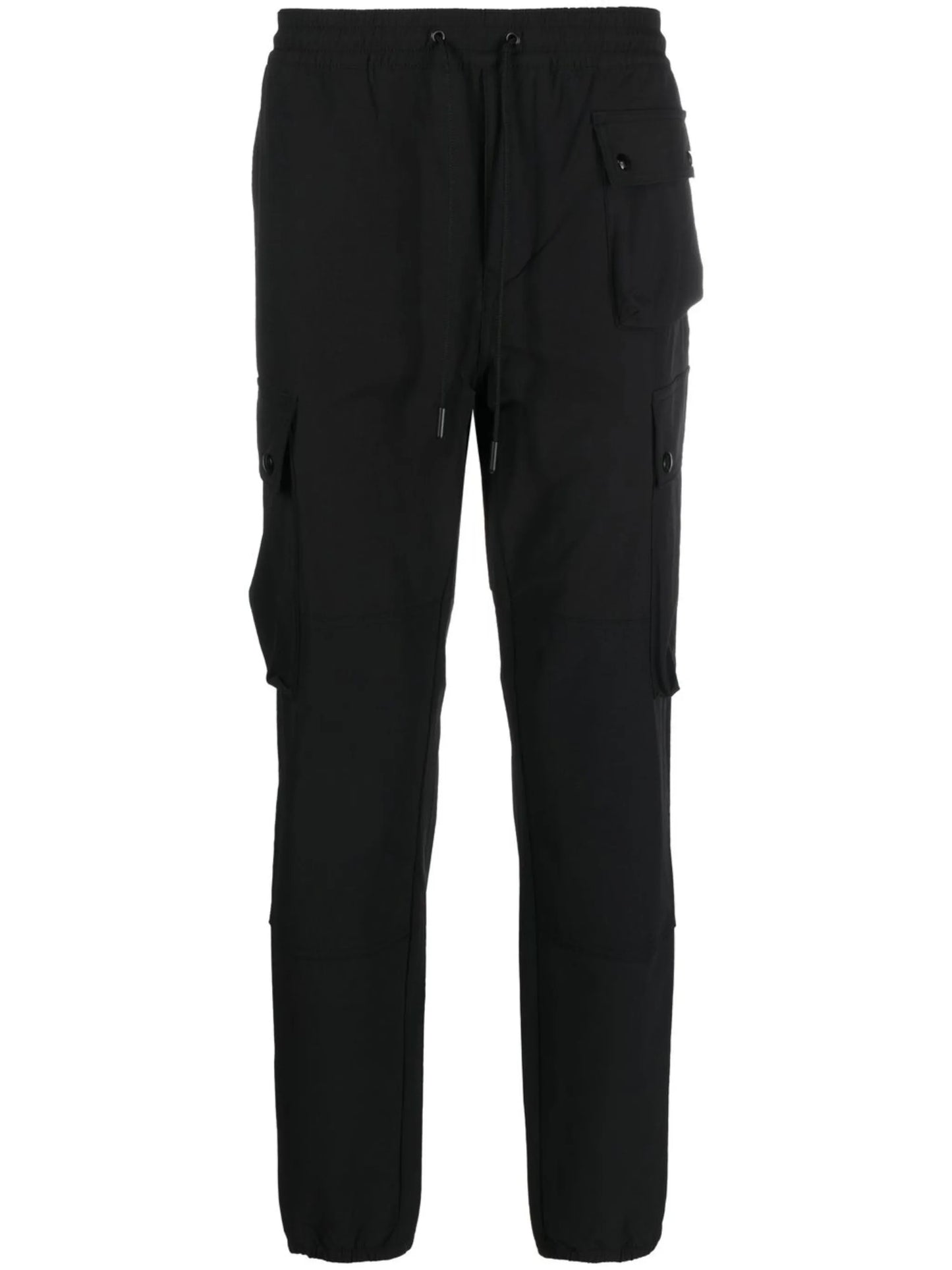 cargo straight-leg trousers