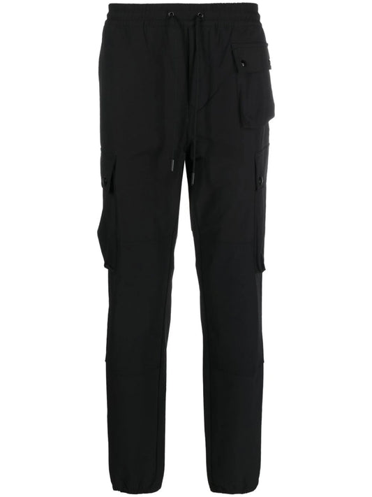cargo straight-leg trousers