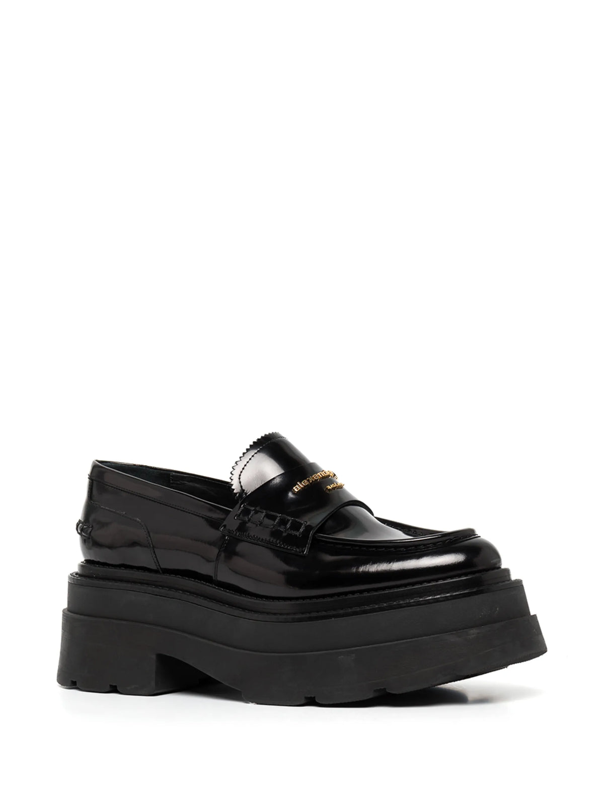 Carter platform loafers in leather