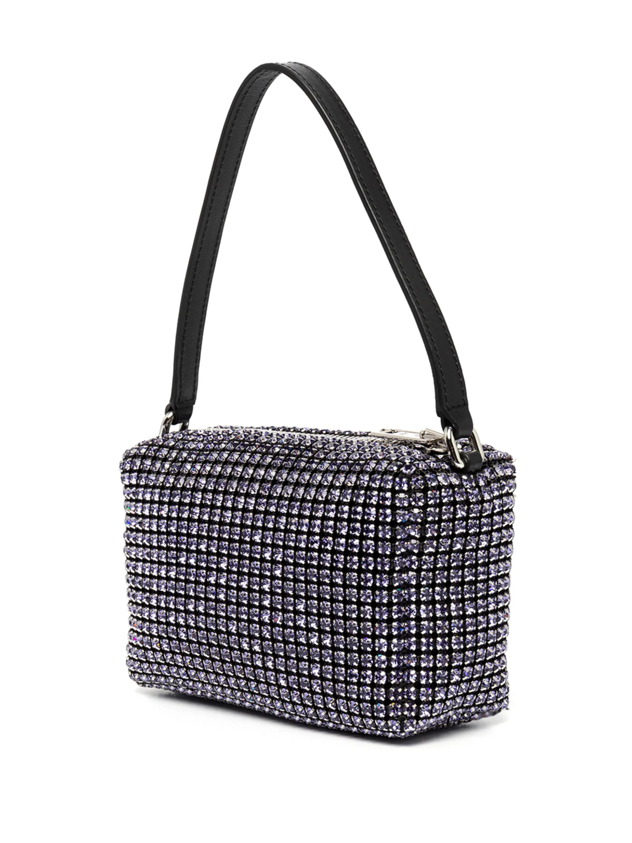 Heiress crystal-embellished pouch bag