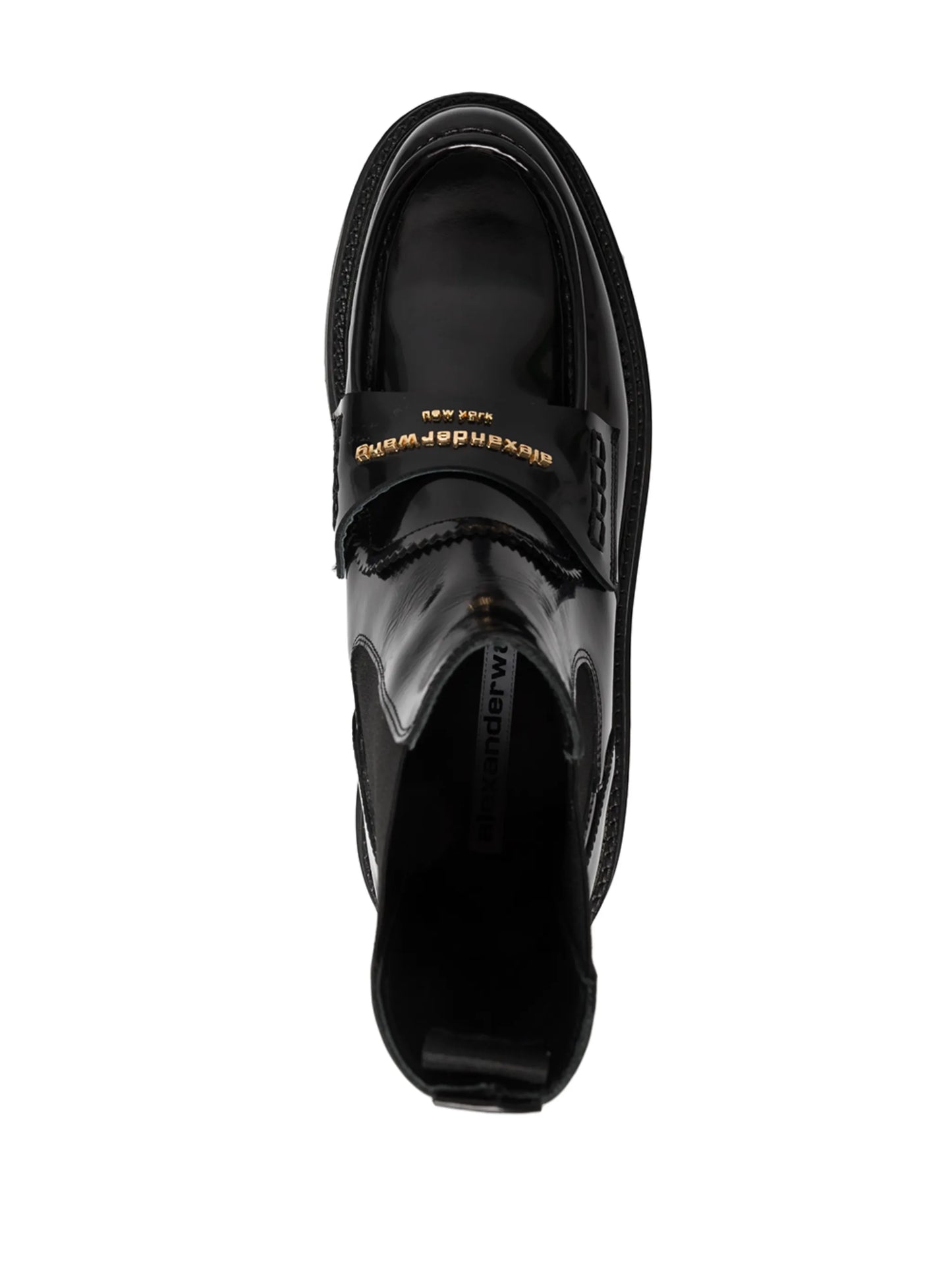 CARTER PLATFORM LOAFER BOOT IN LEATHER