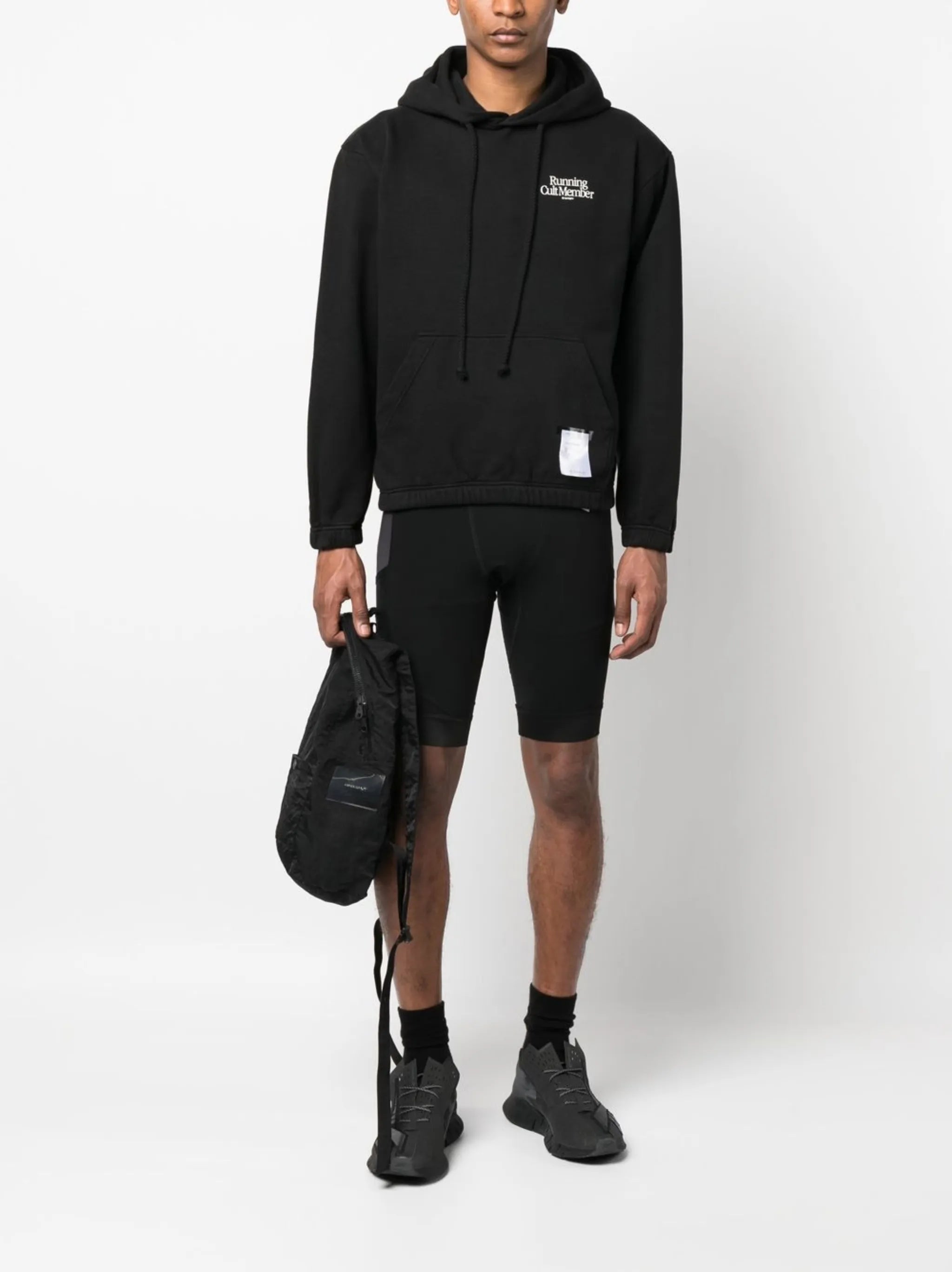 Running Cult Member detail hoodie