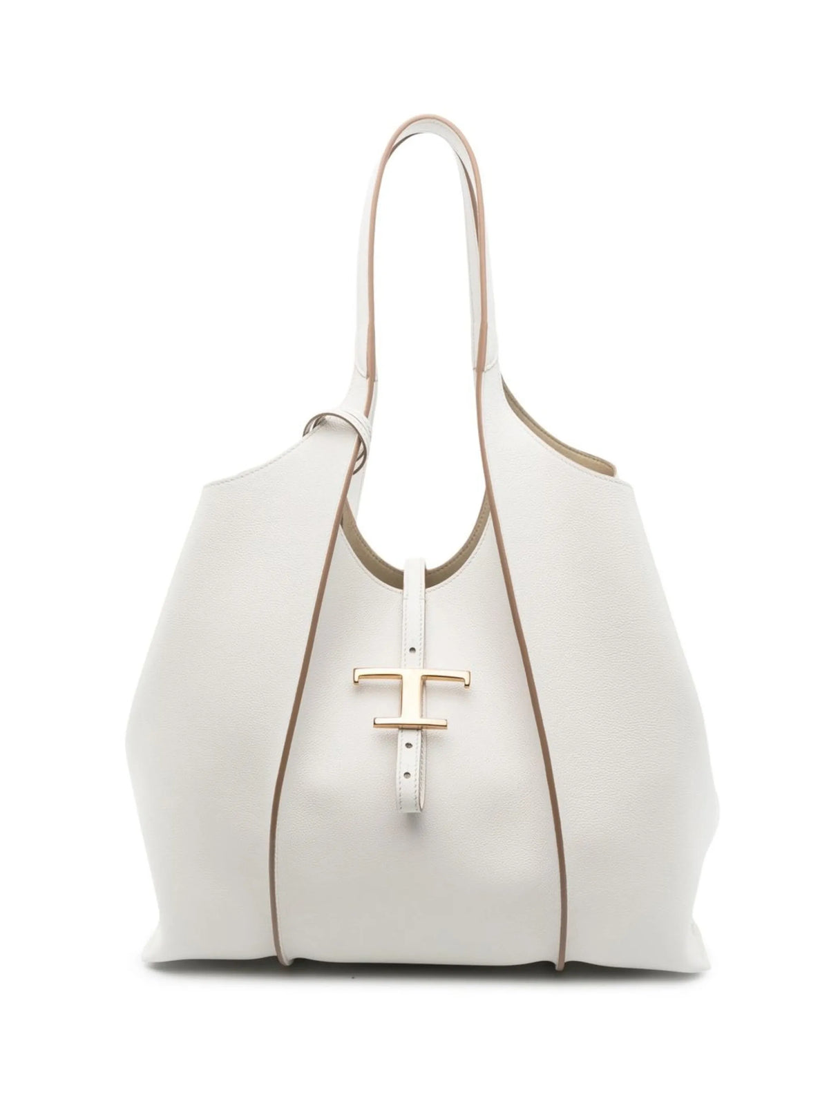 T Timeless shopping bag in leather medium