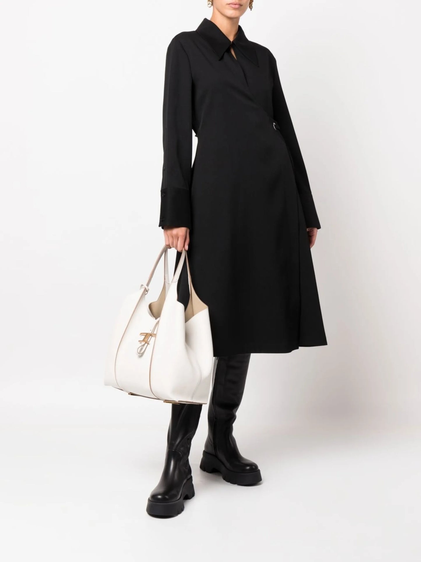 medium leather tote bag