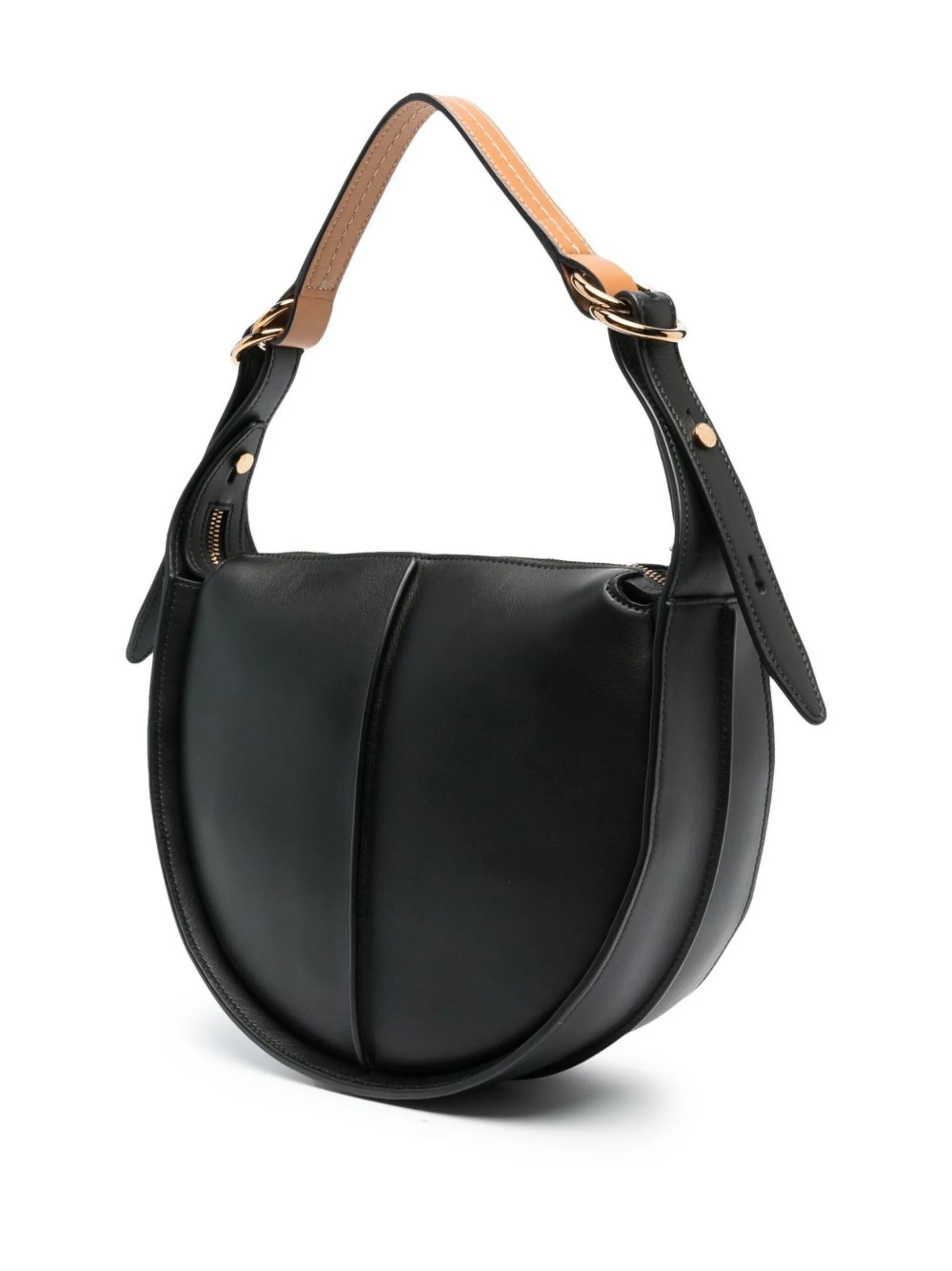 logo-plaque shoulder bag