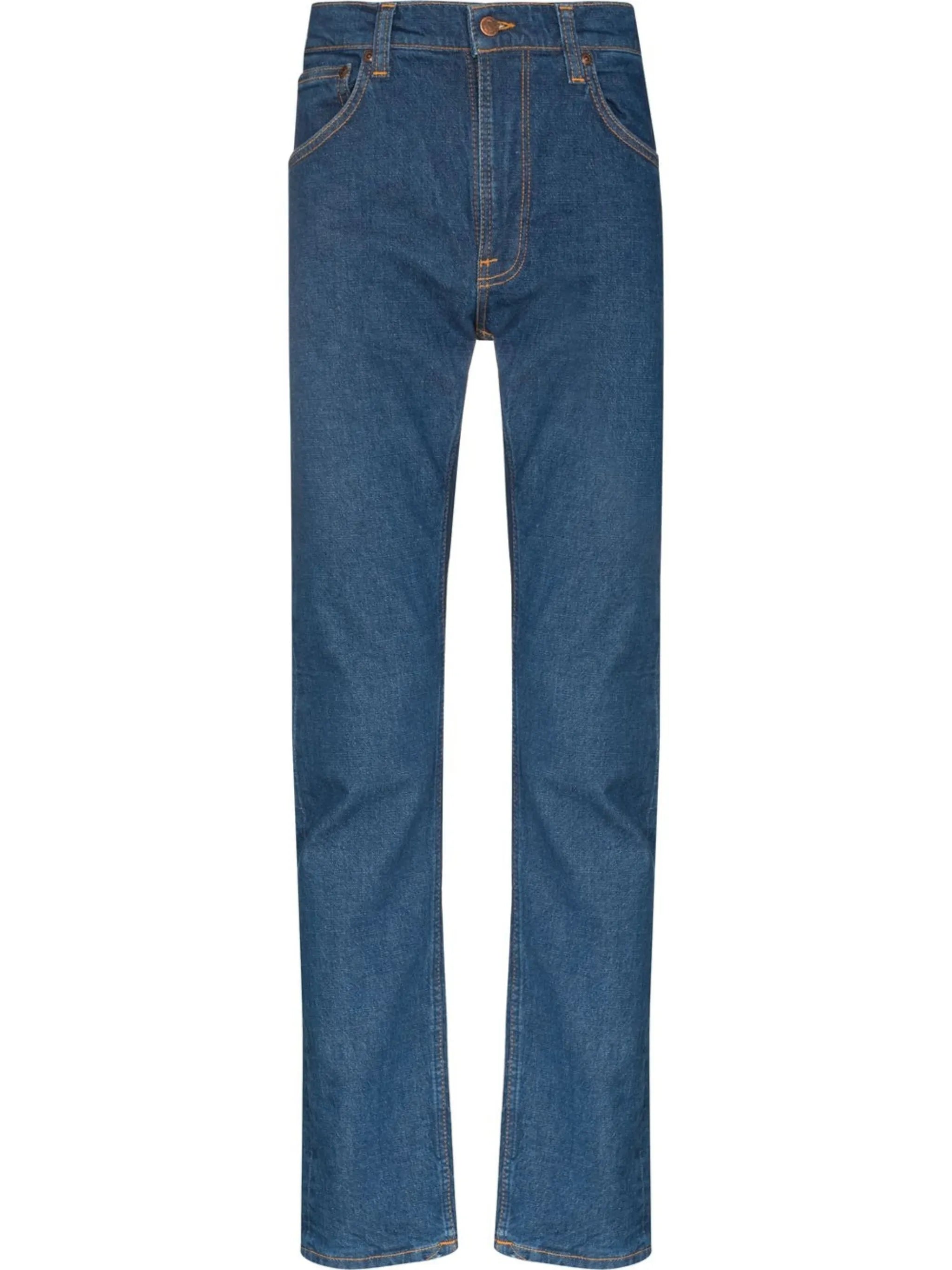 Broken Twill slim-cut jeans
