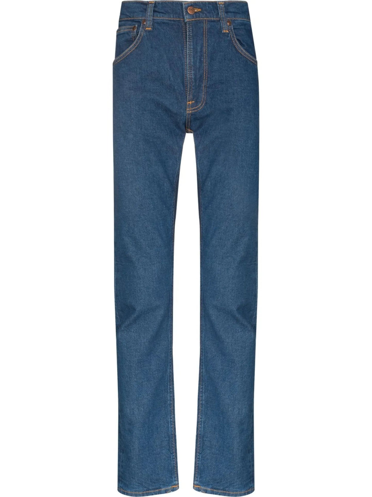 Broken Twill slim-cut jeans