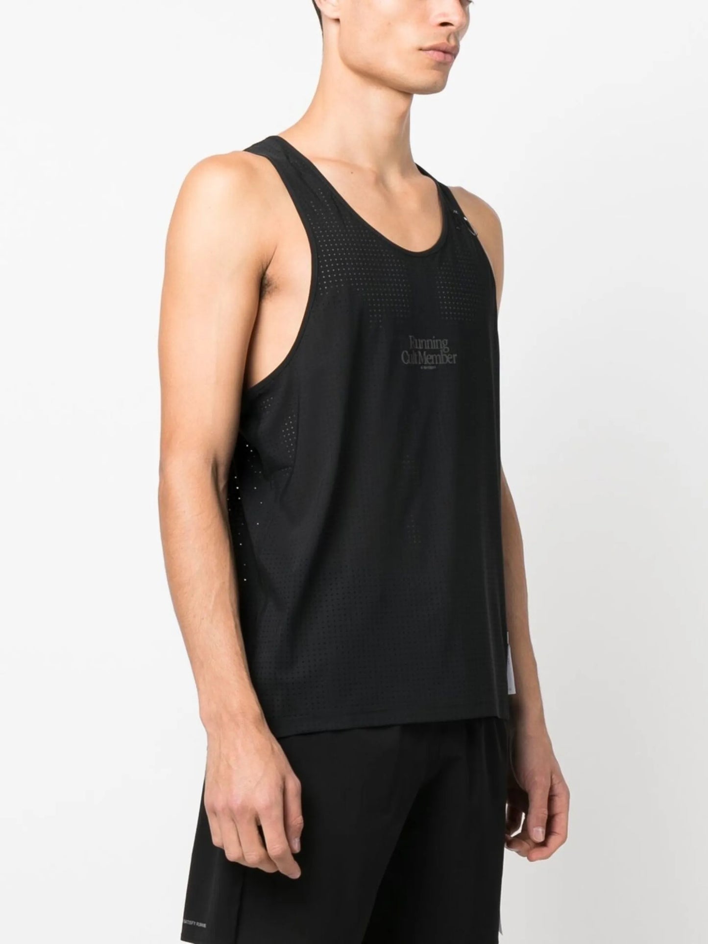 Space-O perforated tank top