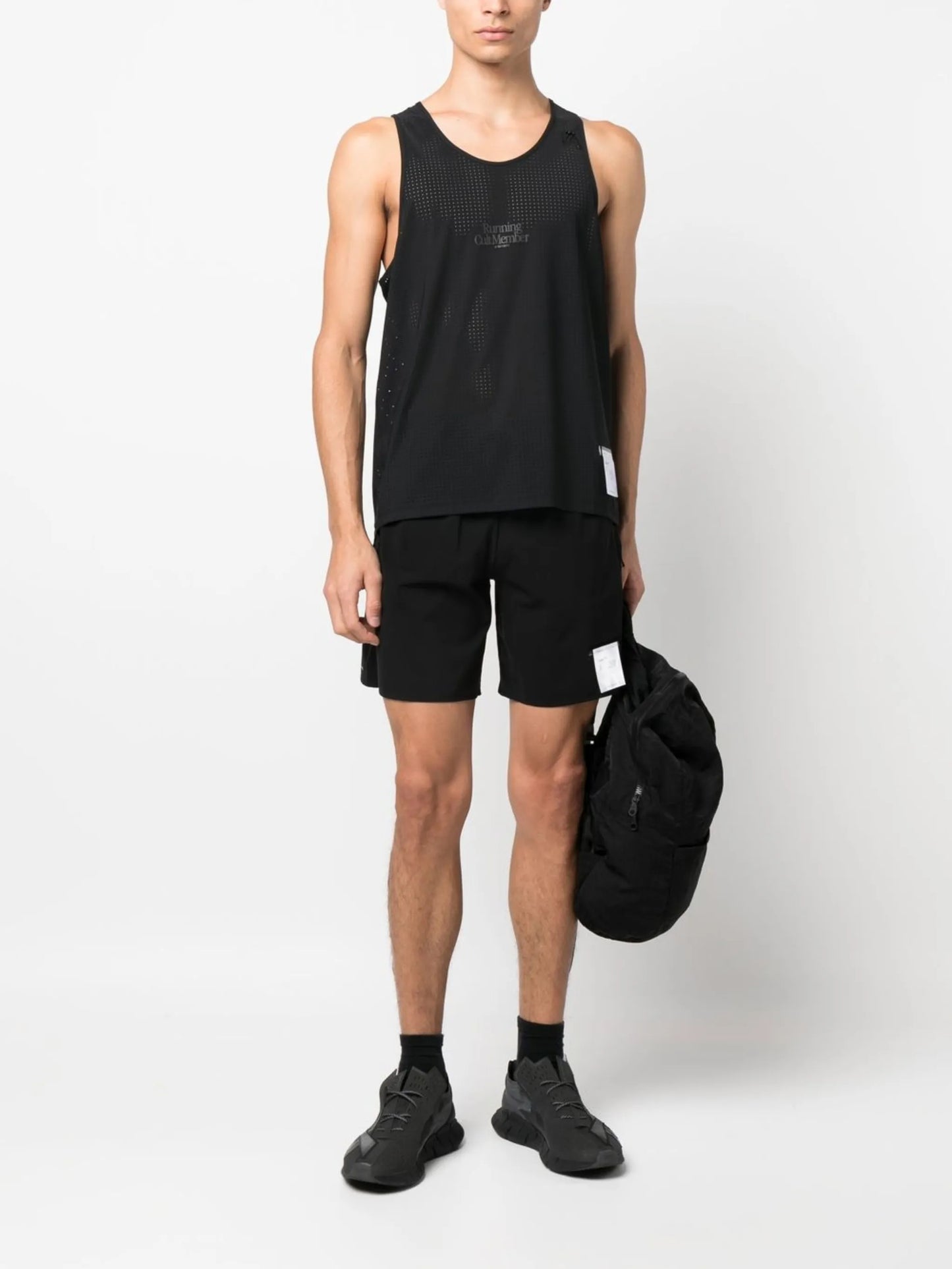 Space-O perforated tank top