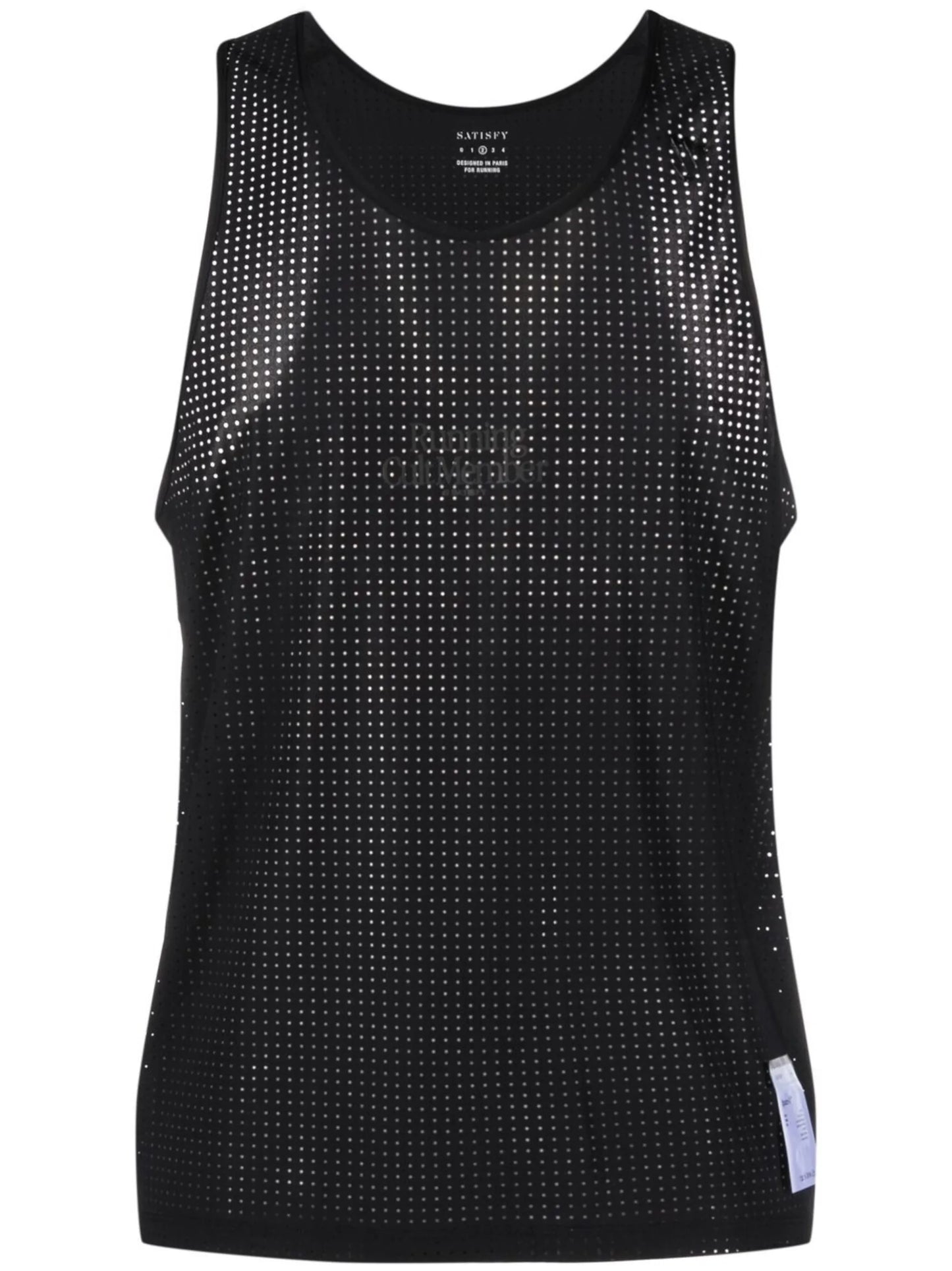 Space-O perforated tank top