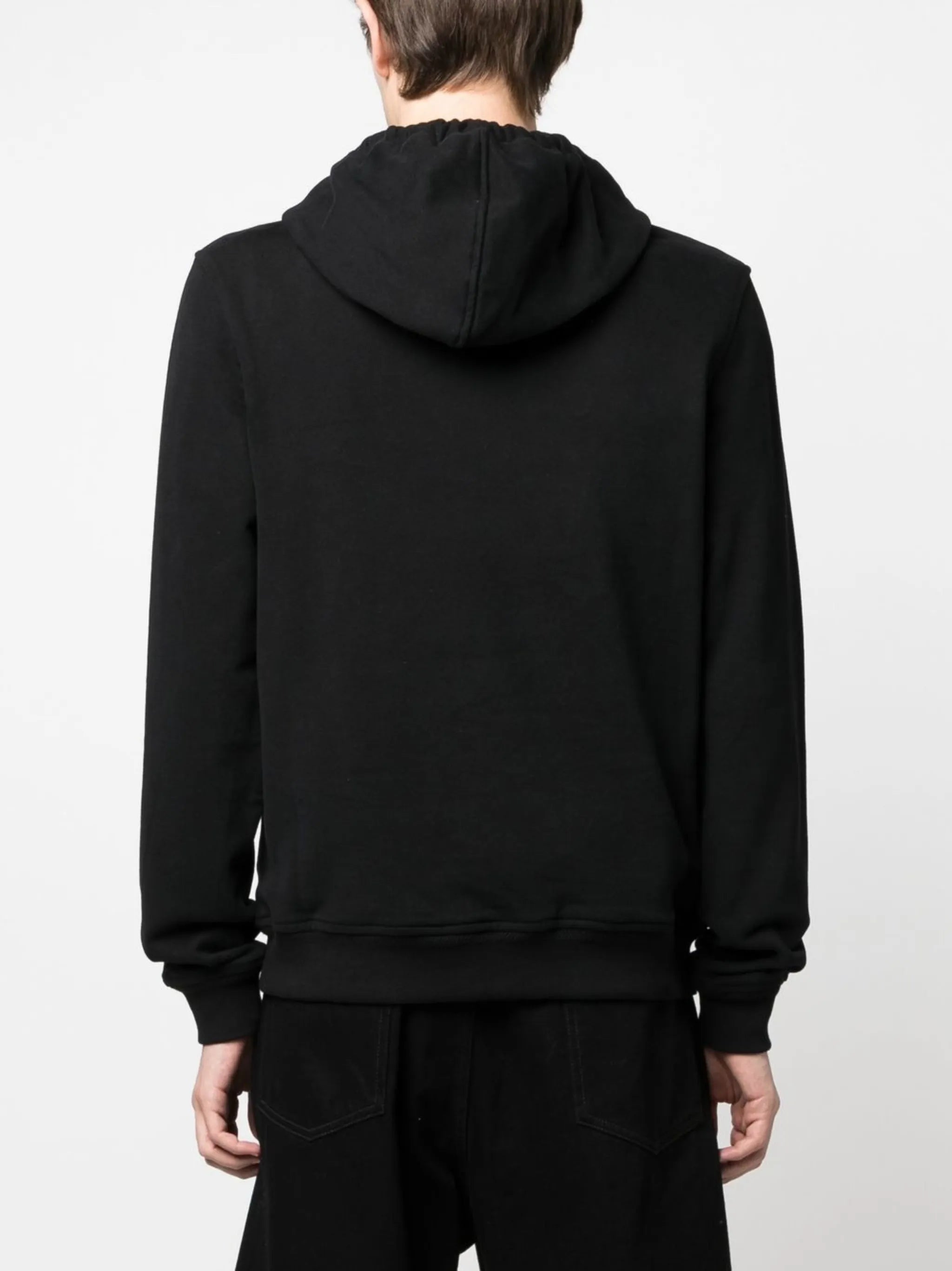 logo-patch drawstring hood