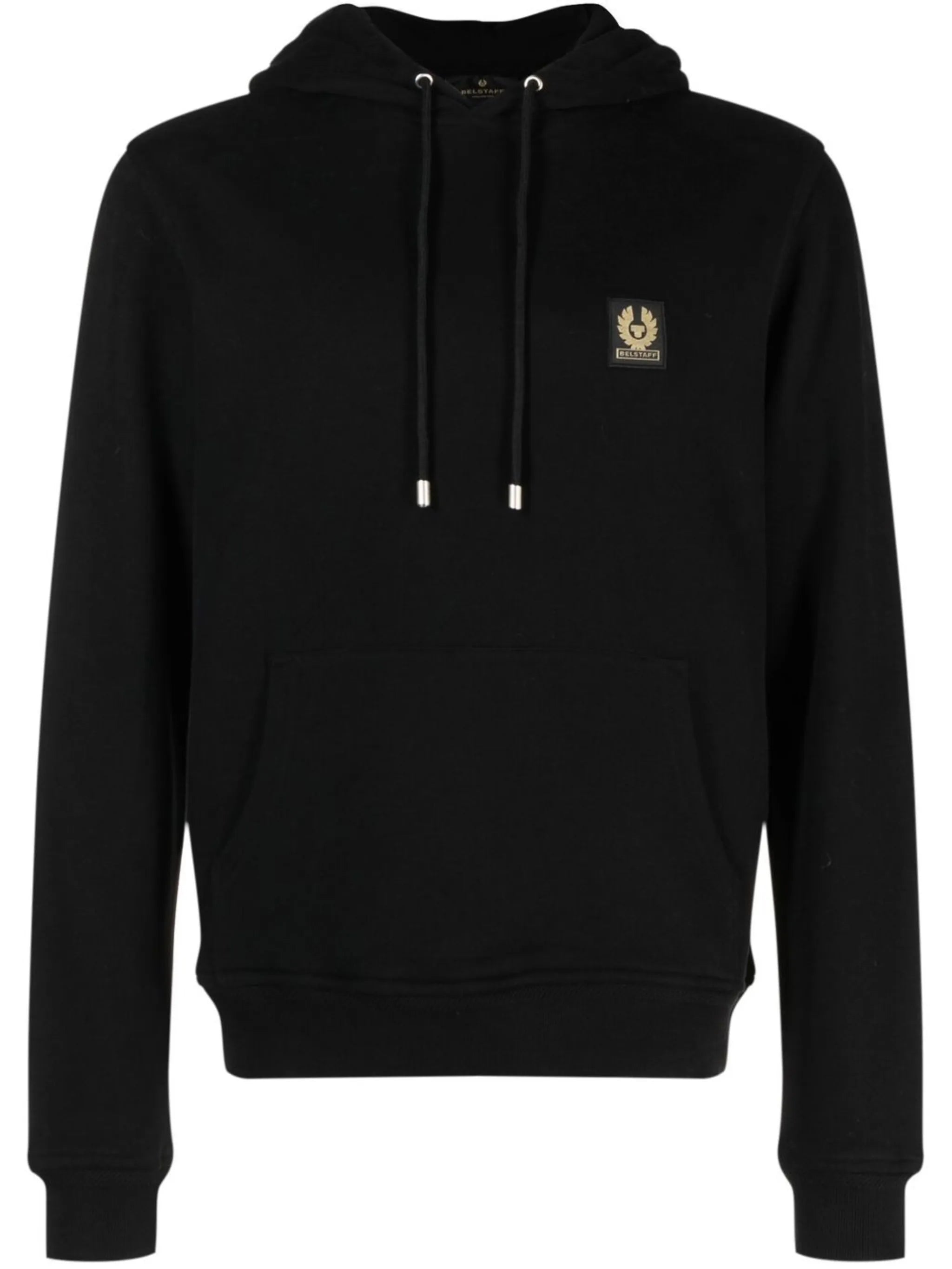 logo-patch drawstring hood