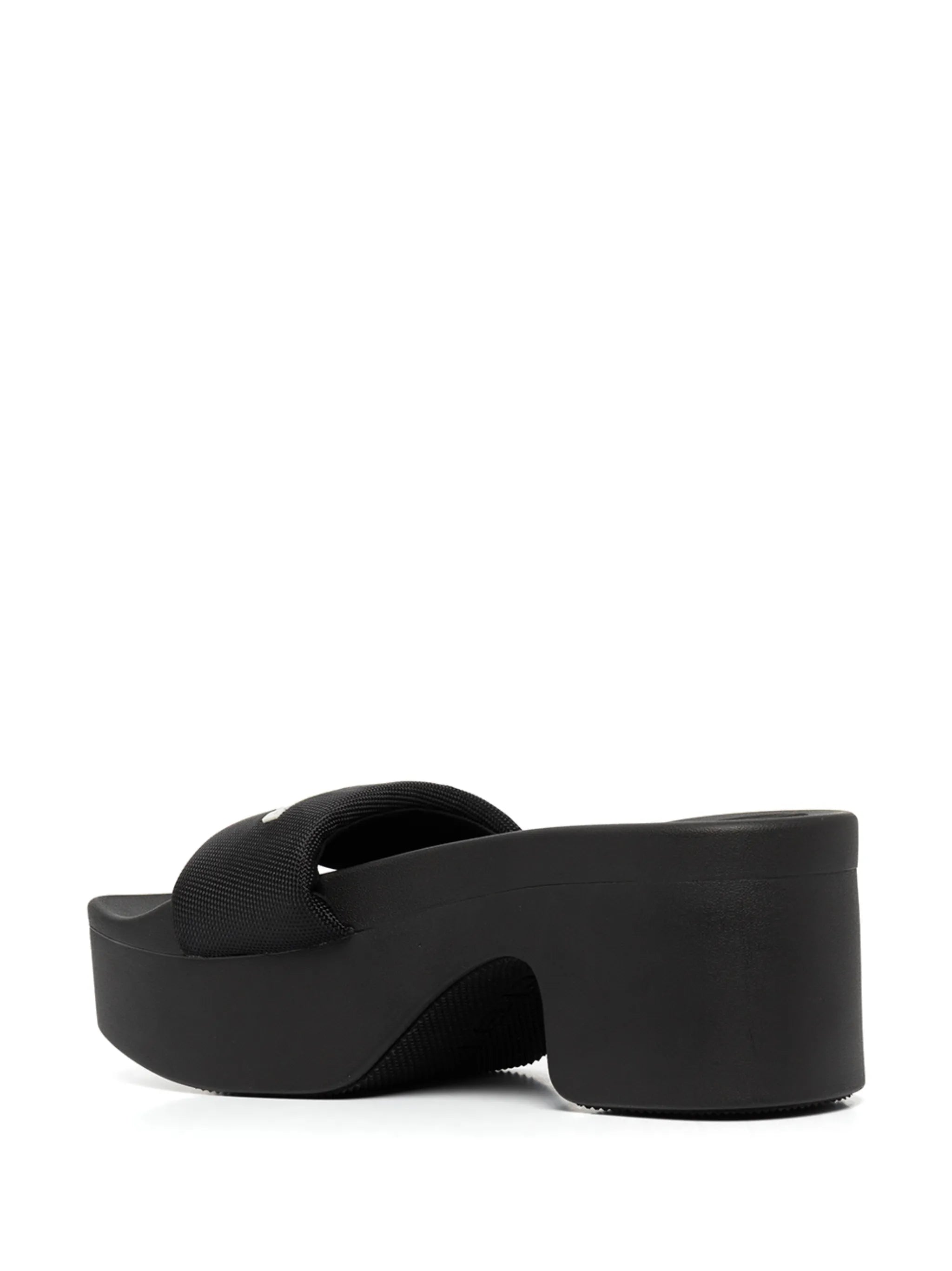 logo-print strap slides