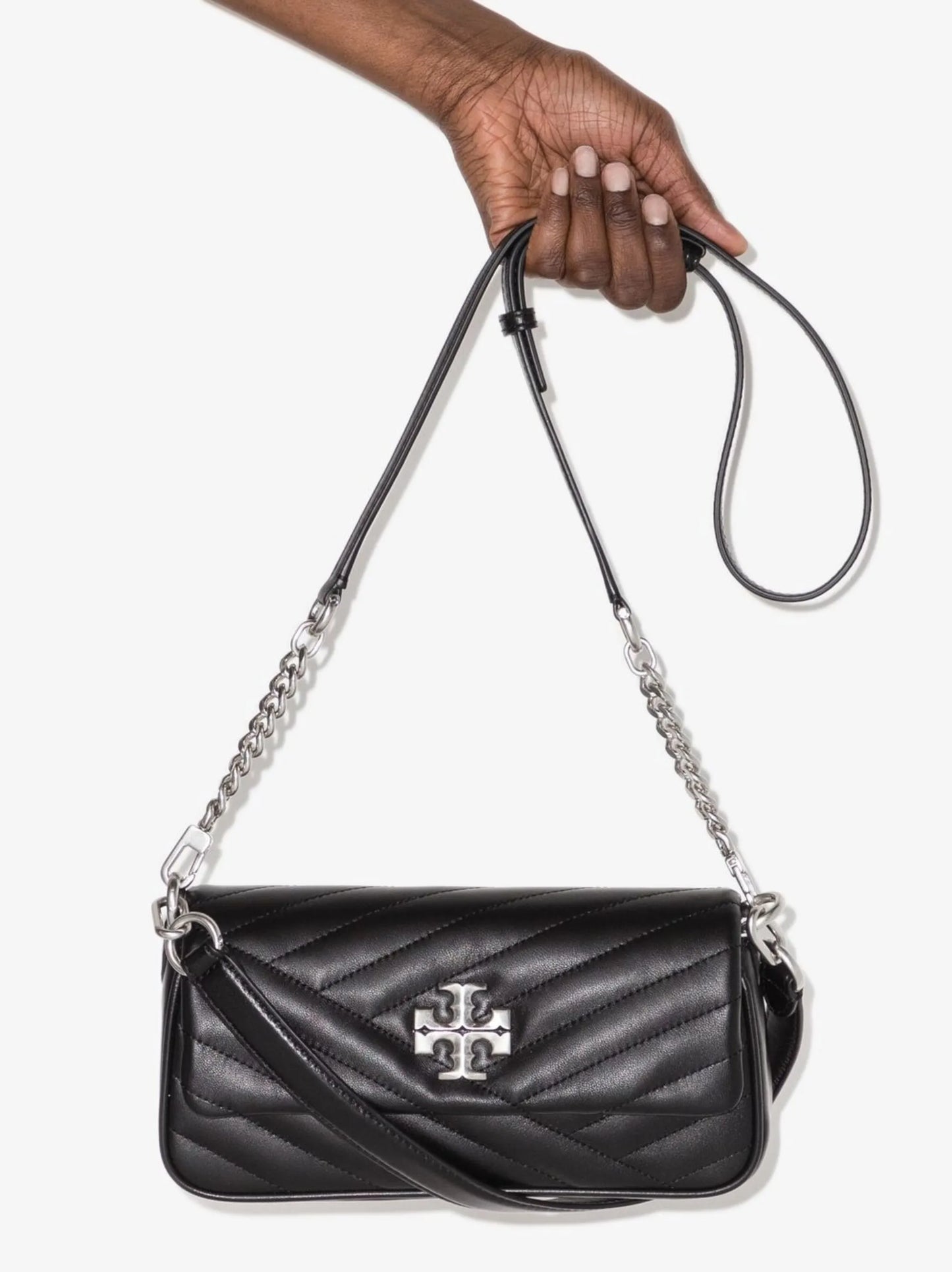 small Kira Chevron Flap shoulder bag