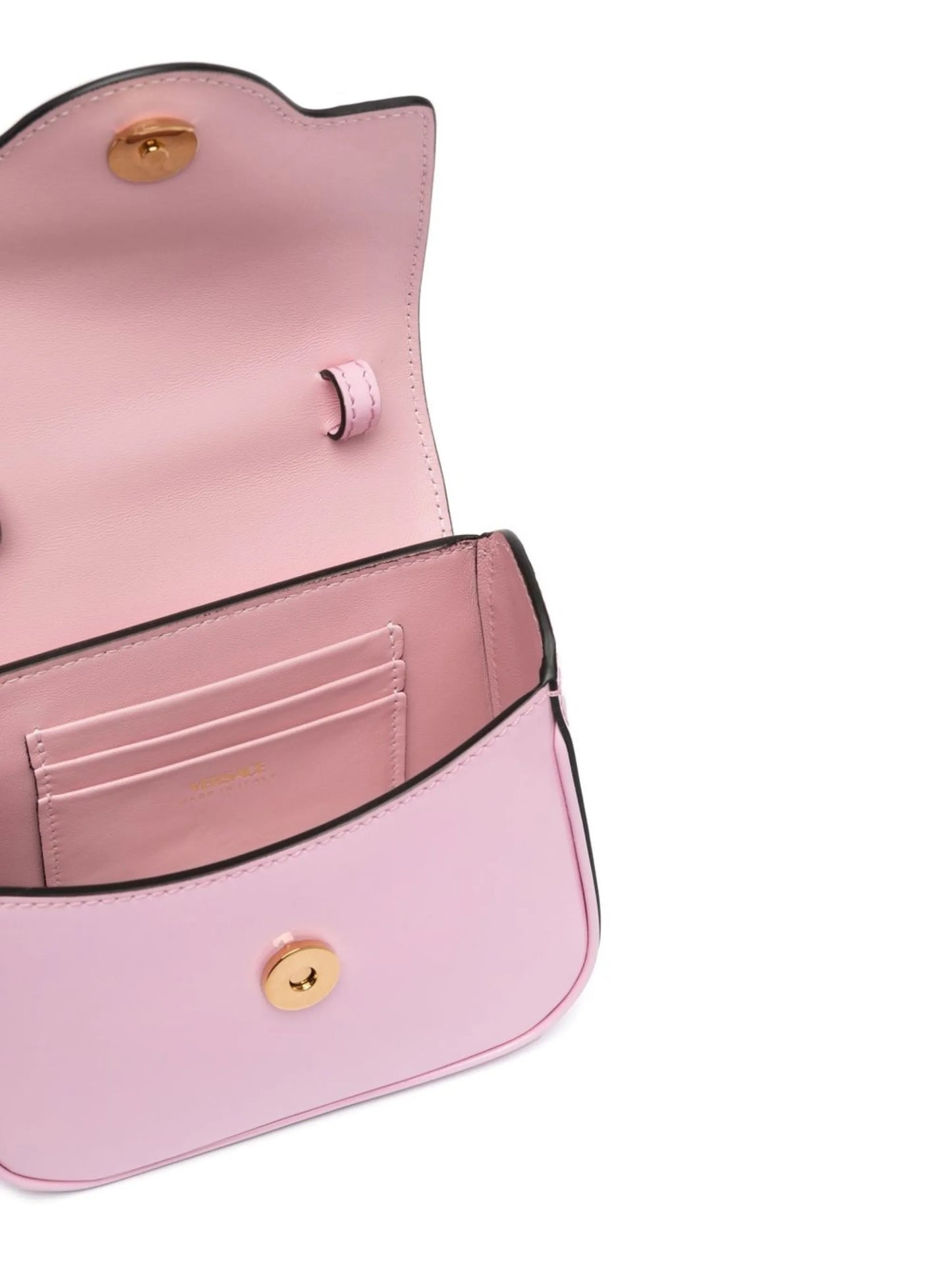 Medusa patent leather mini bag