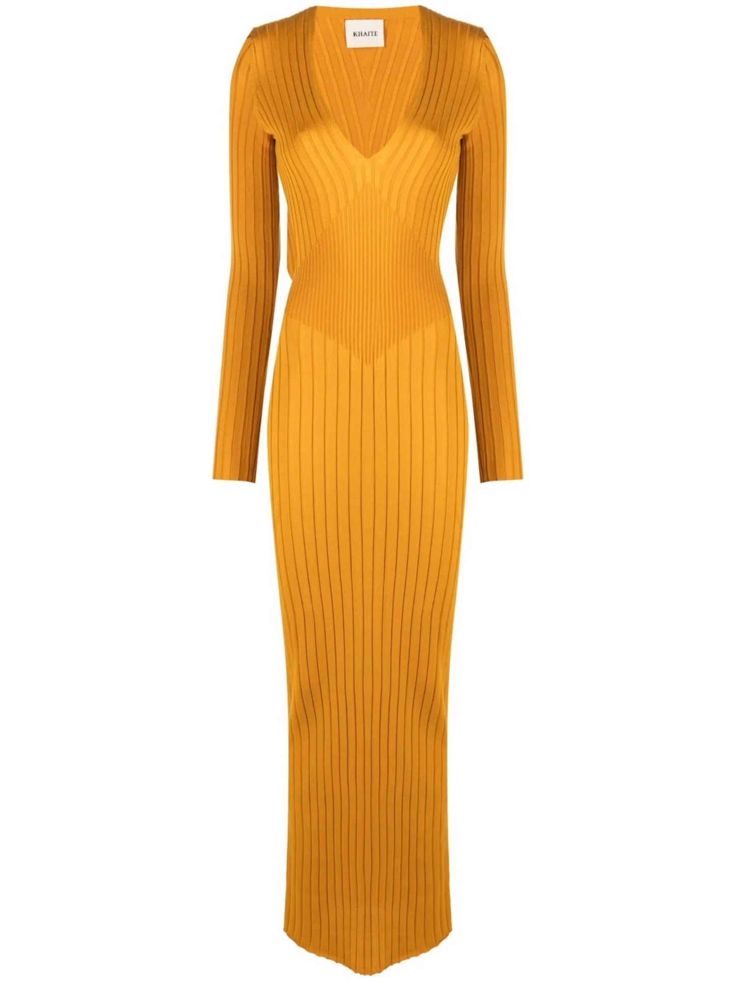 Nicolai ribbed-knit maxi dress