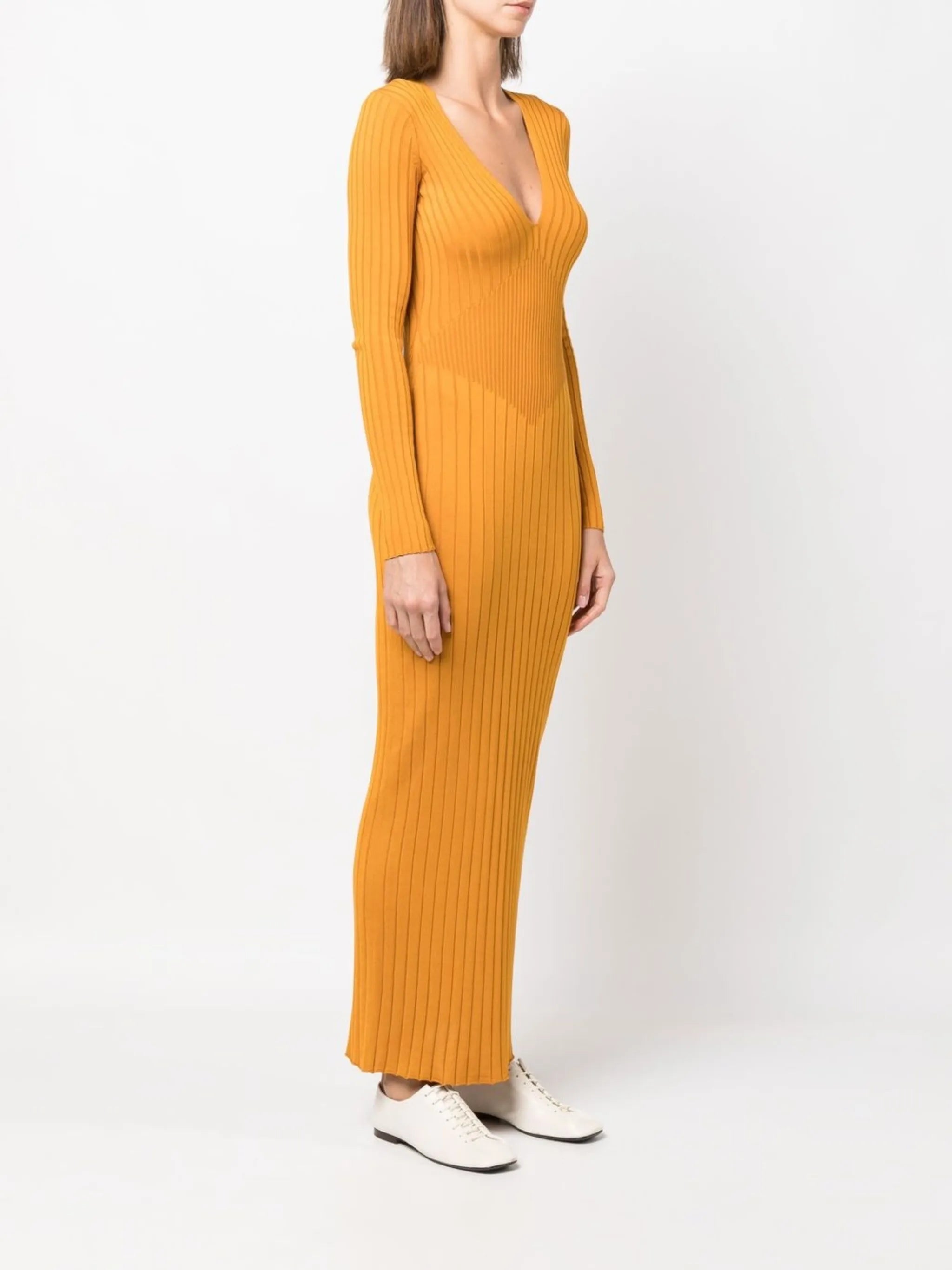 Nicolai ribbed-knit maxi dress