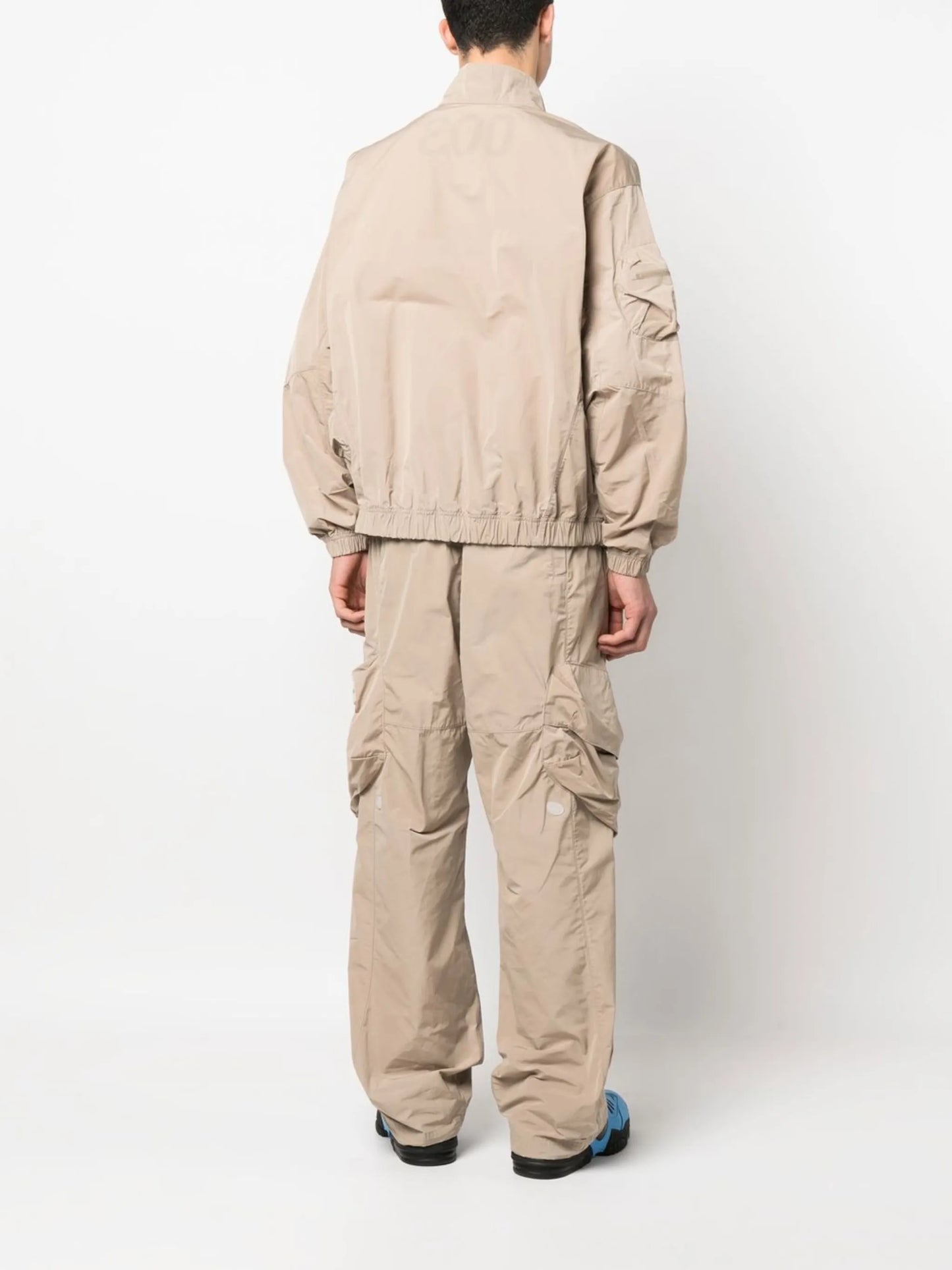 embroidered-logo two-piece set