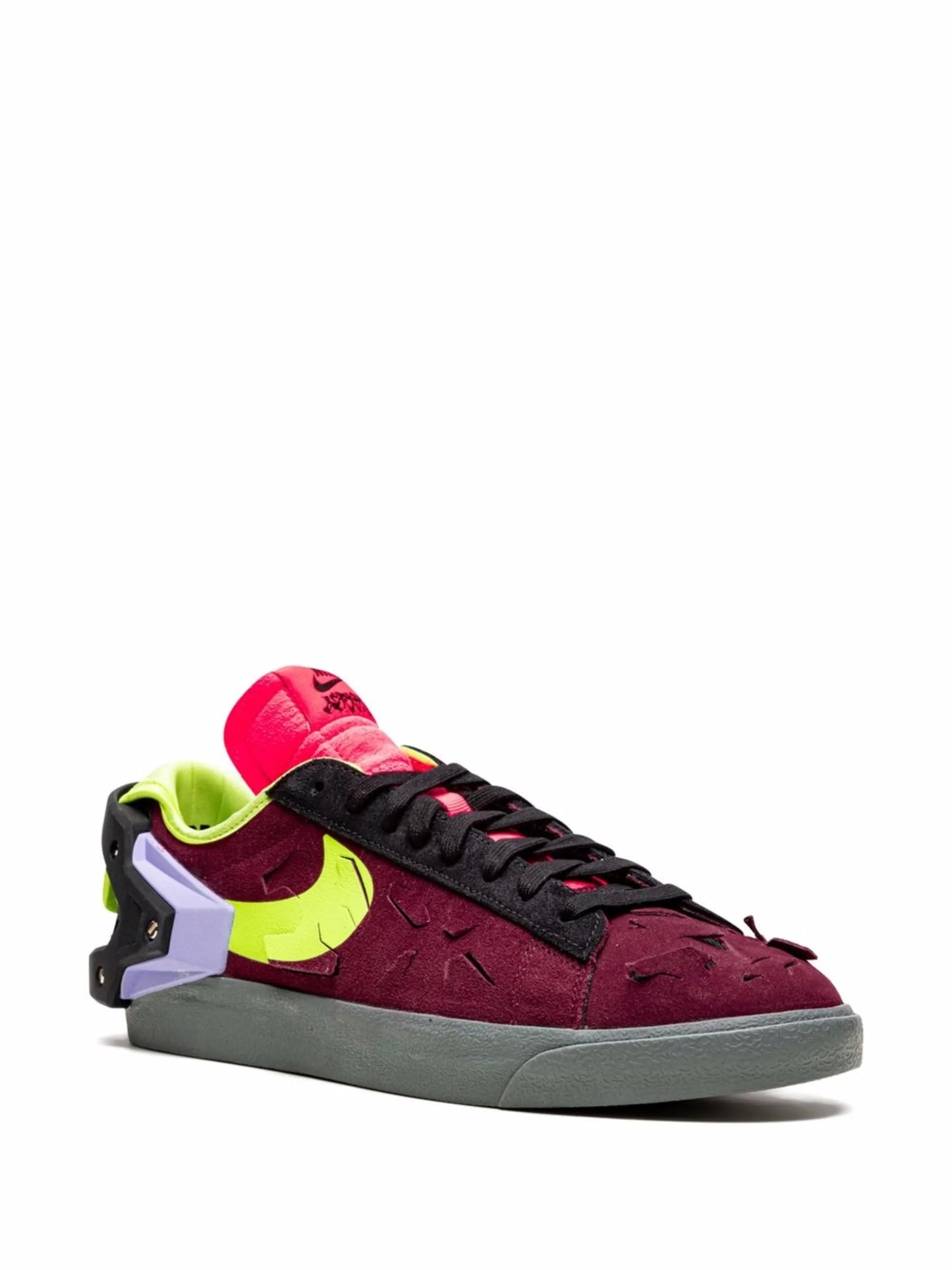 x Acronym Blazer Low "Night Maroon" sneakers