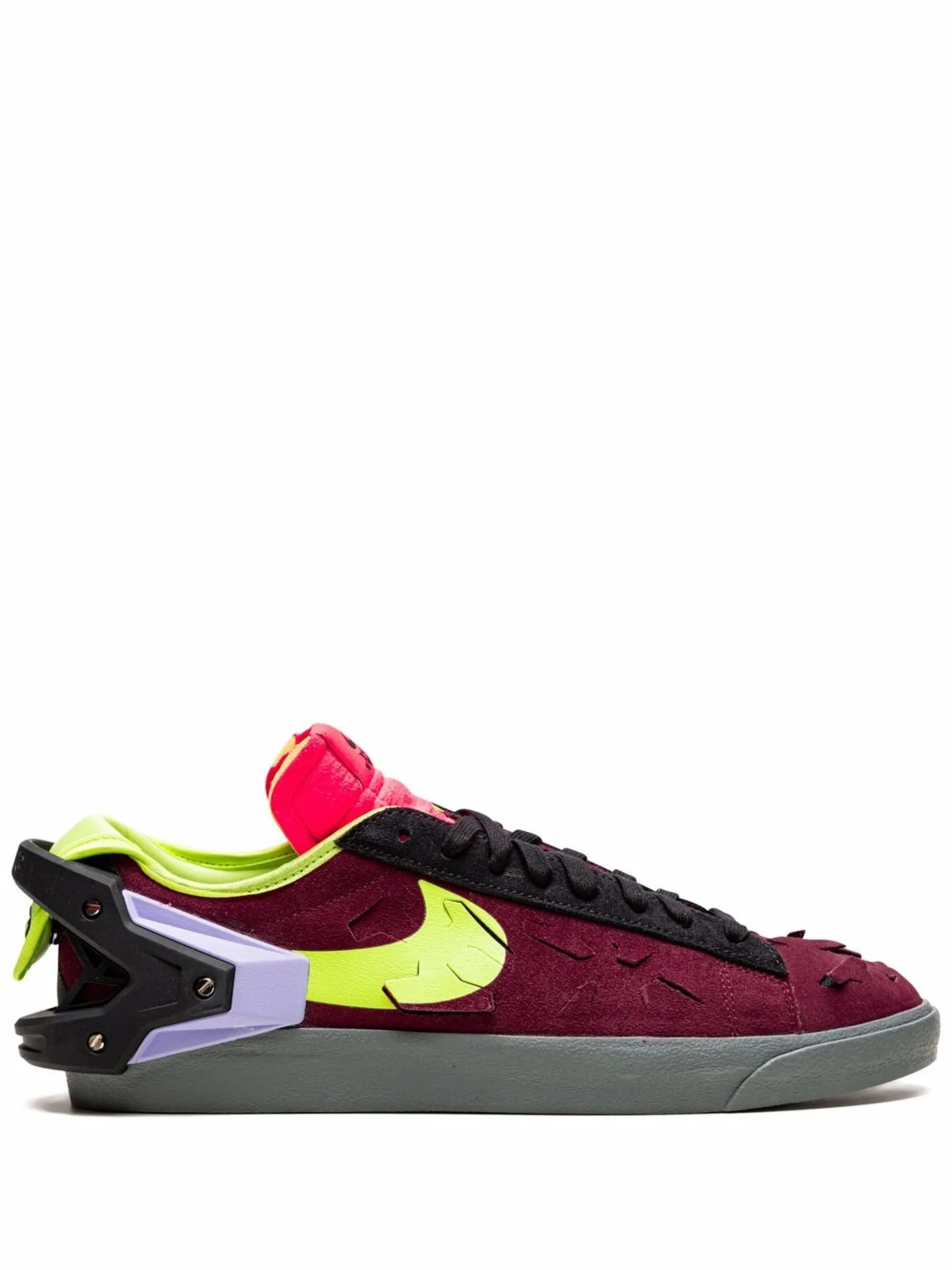 x Acronym Blazer Low "Night Maroon" sneakers