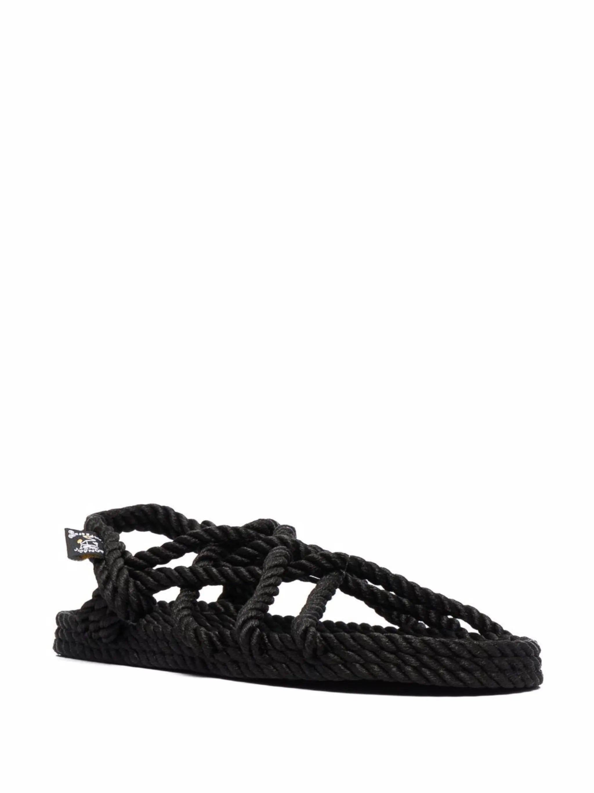 strappy rope sandals