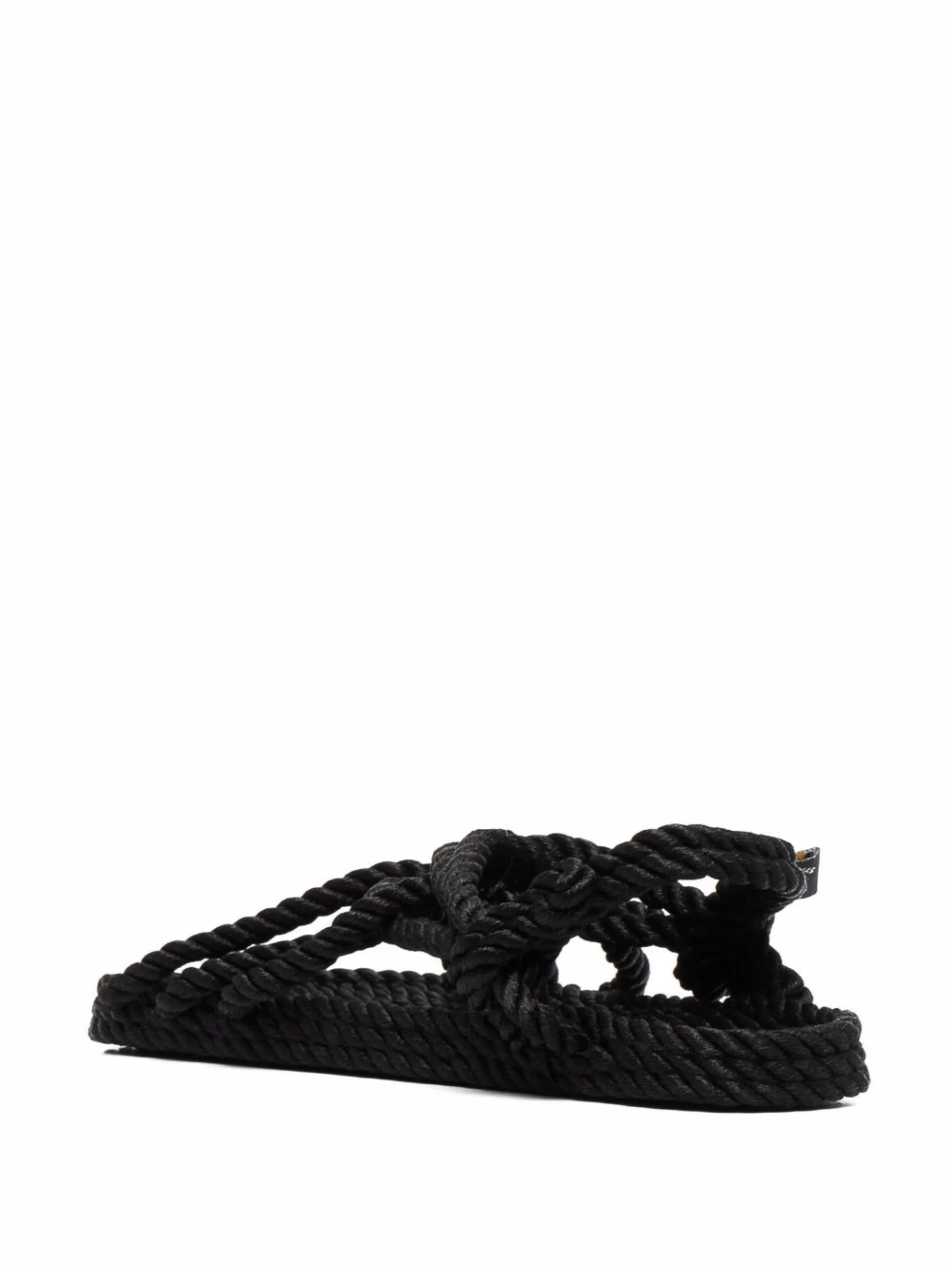 strappy rope sandals