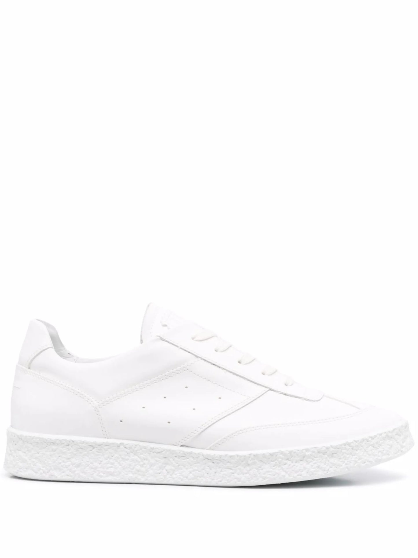 embossed-logo tongue sneakers