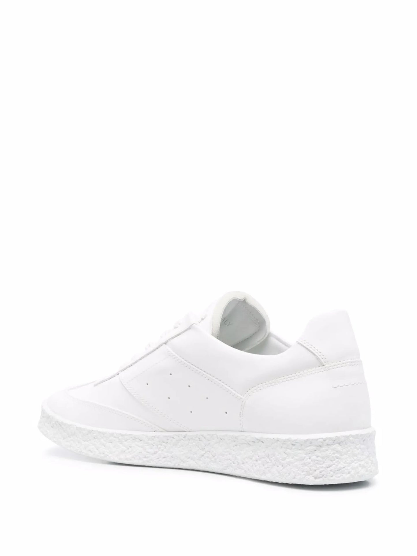 embossed-logo tongue sneakers